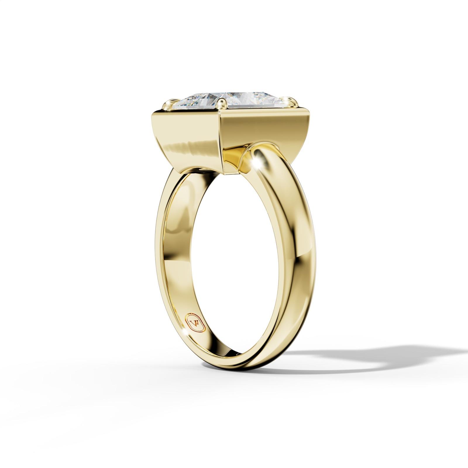 Giselle Princess Cut Engagement Ring