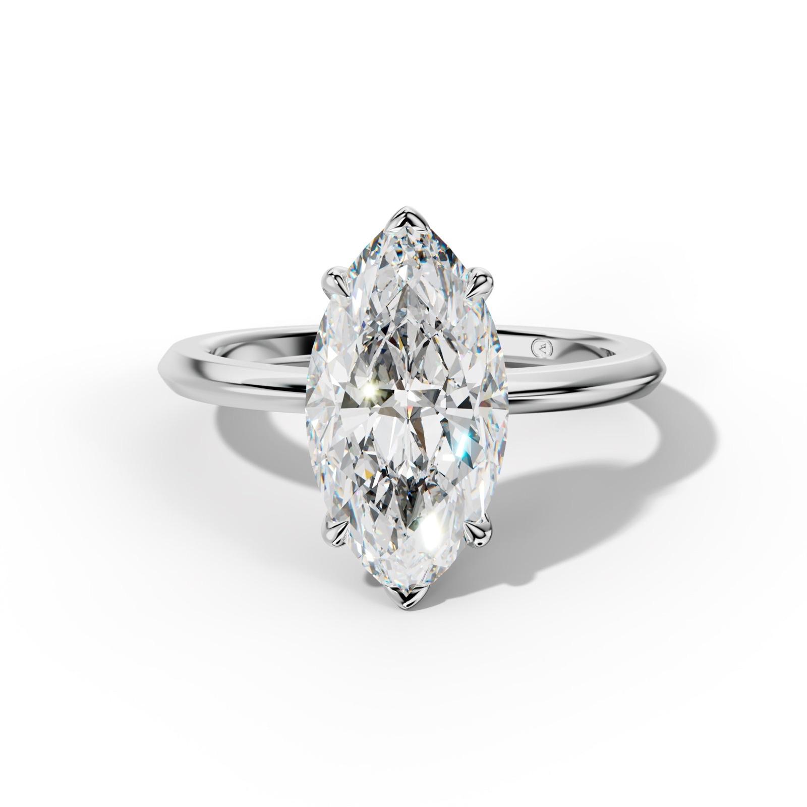 Myra Marquise Diamond Engagement Ring