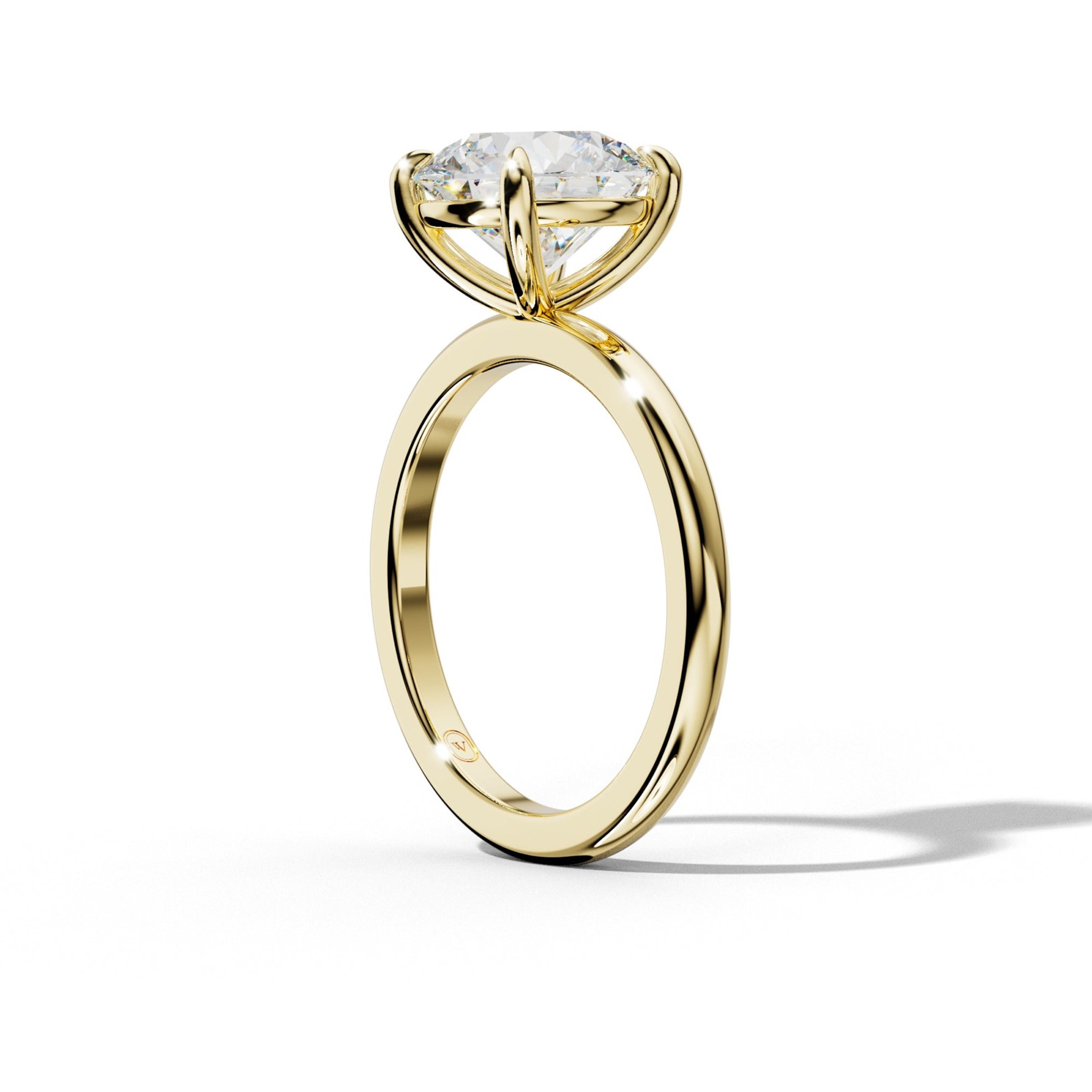 Alice Round Diamond  Engagement Ring
