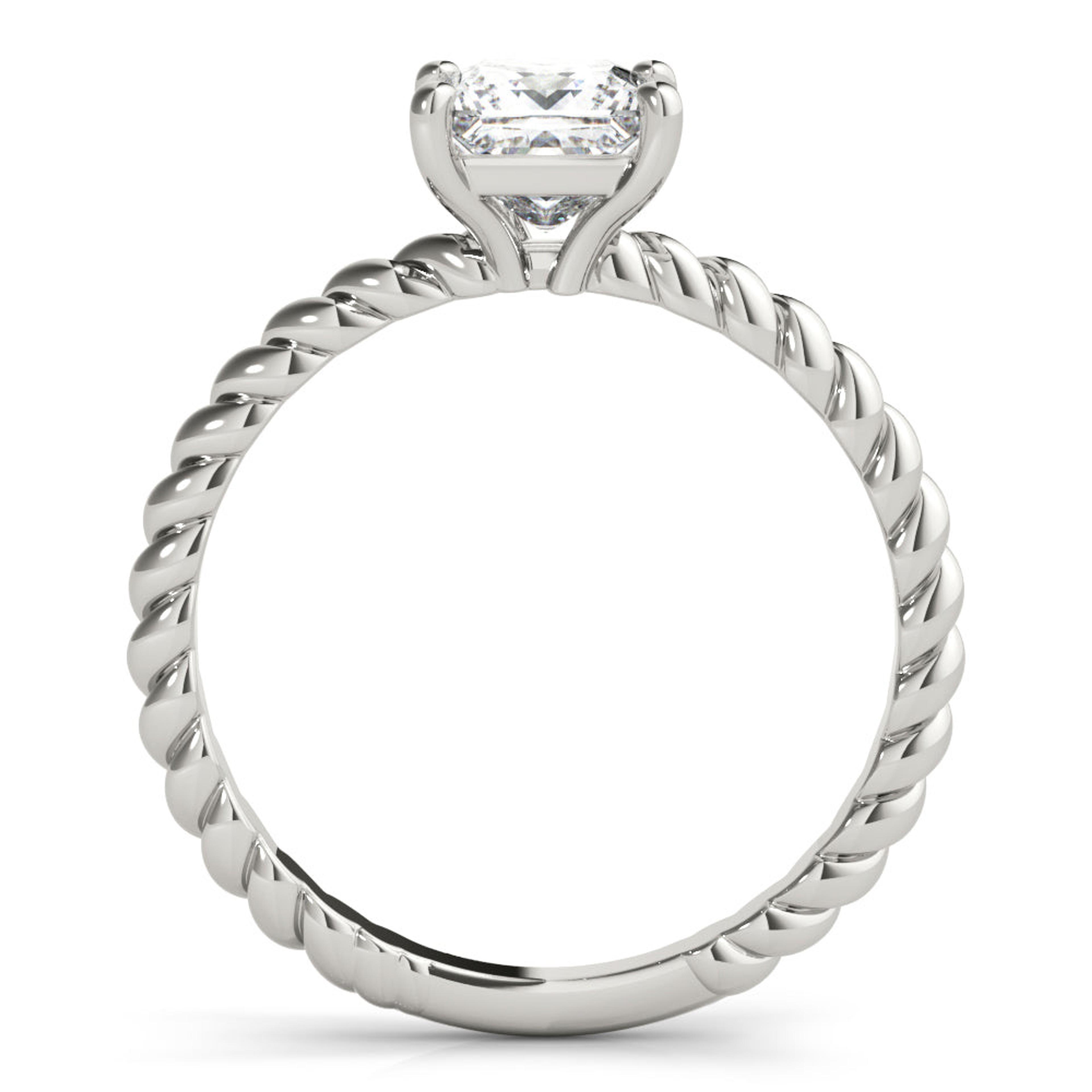 Eleanor Princess Diamond Solitaire Engagement Ring