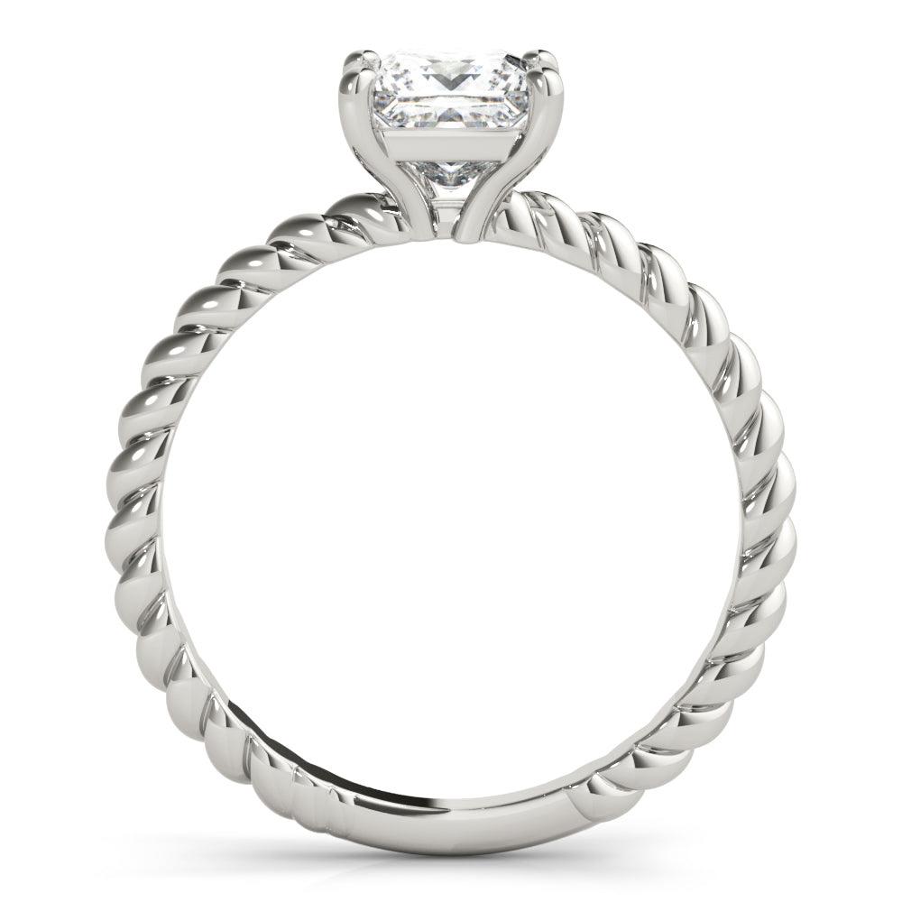 Eleanor Princess Diamond Solitaire Engagement Ring