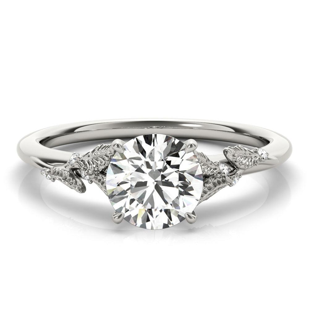 Round Cut Engagement Rings