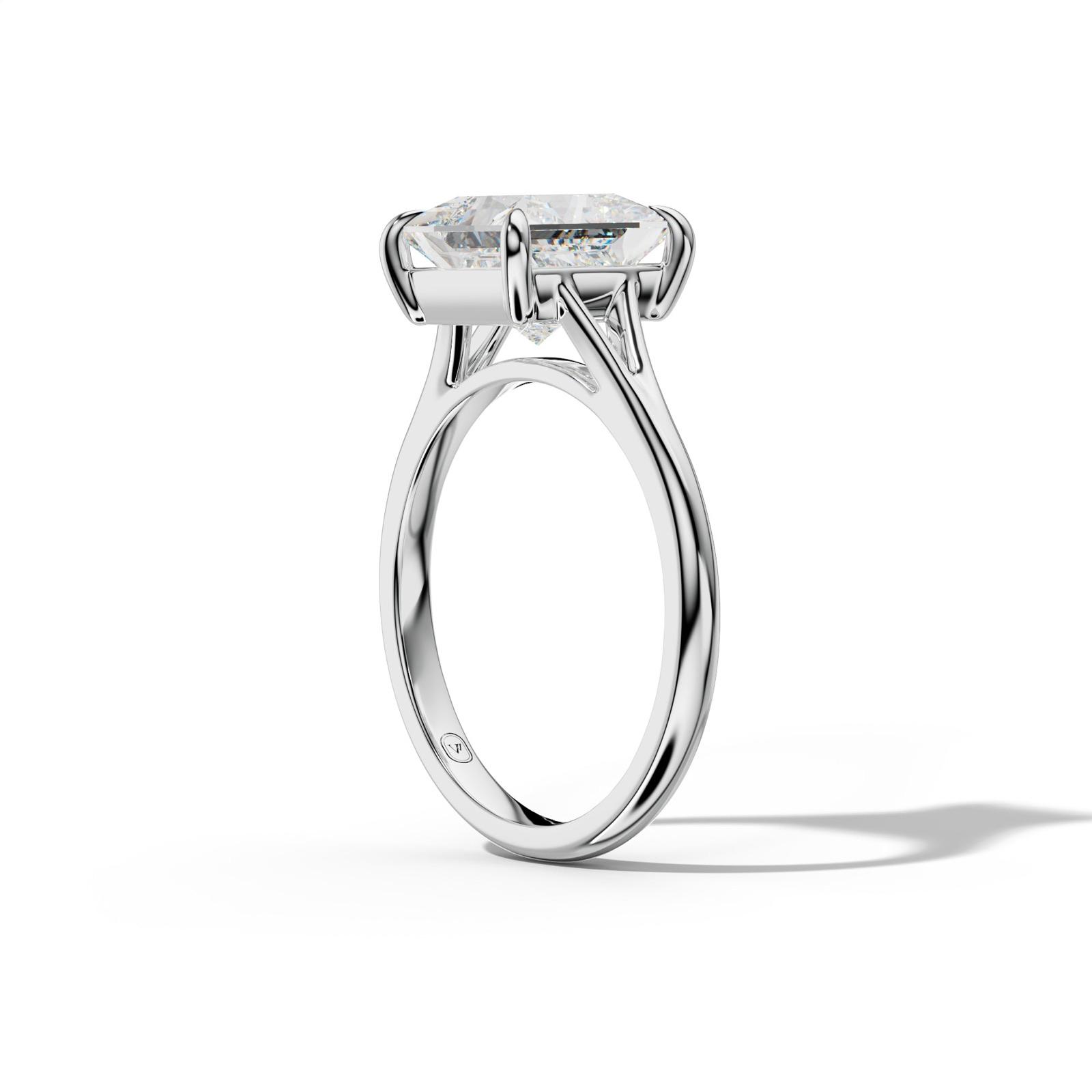 Jane Princess Cut Engagement Ring