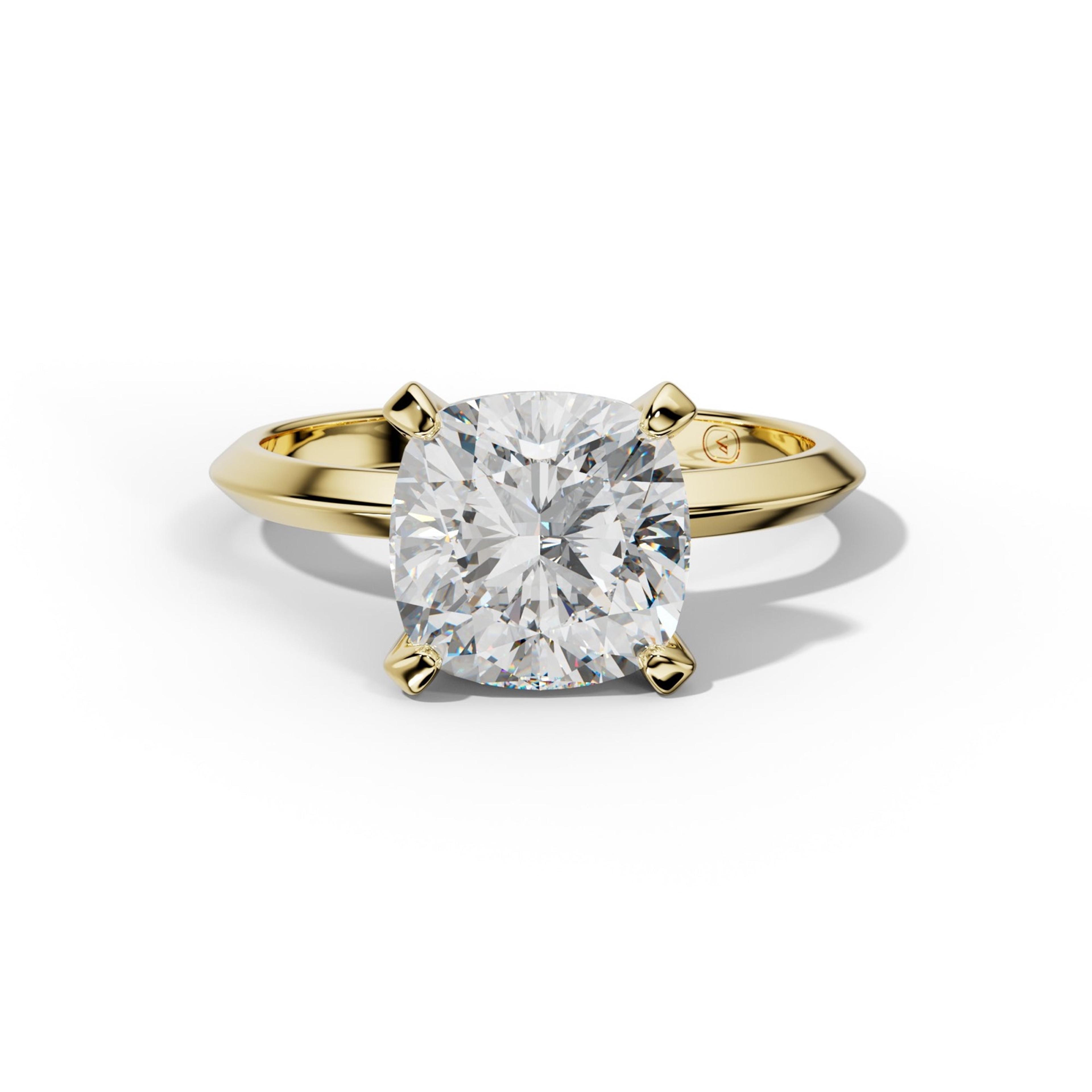 Tessa Cushion Diamond Engagement Ring