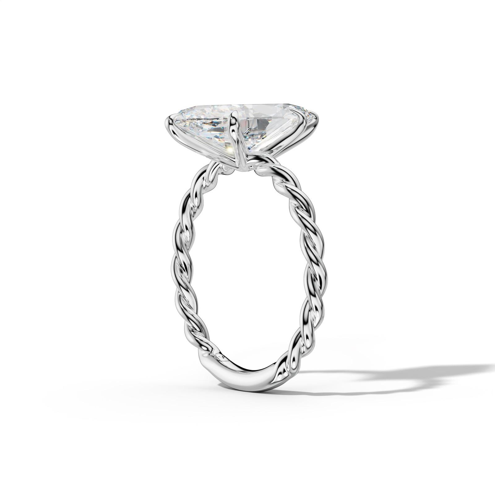 Sunny Marquise Diamond Engagement Ring