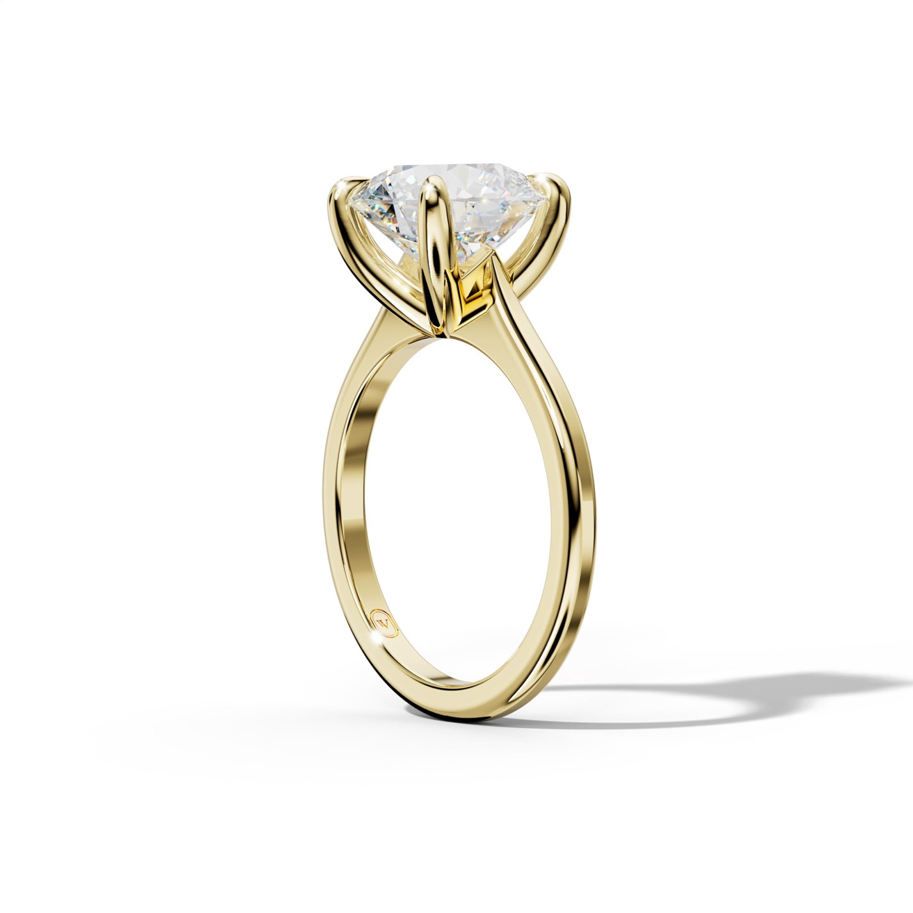 Madeline Round Diamond Engagement Ring
