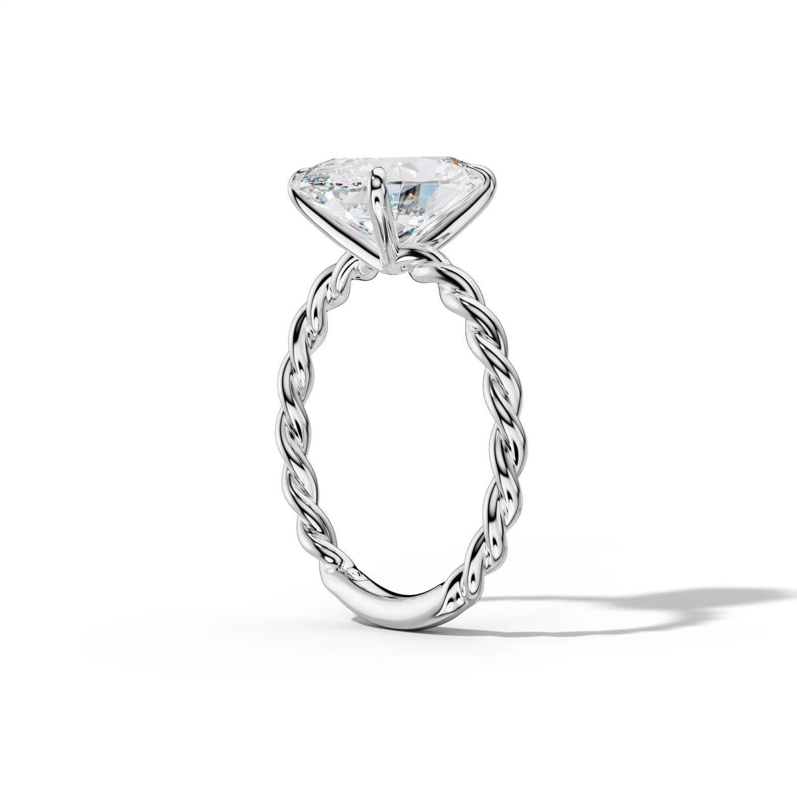 Sunny Oval Diamond Engagement Ring