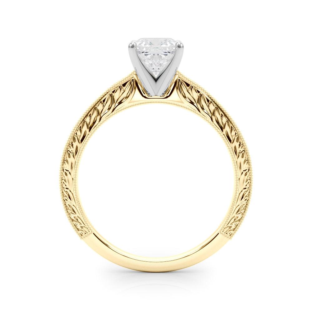 Victoria Cushion Diamond Solitaire Engagement Ring