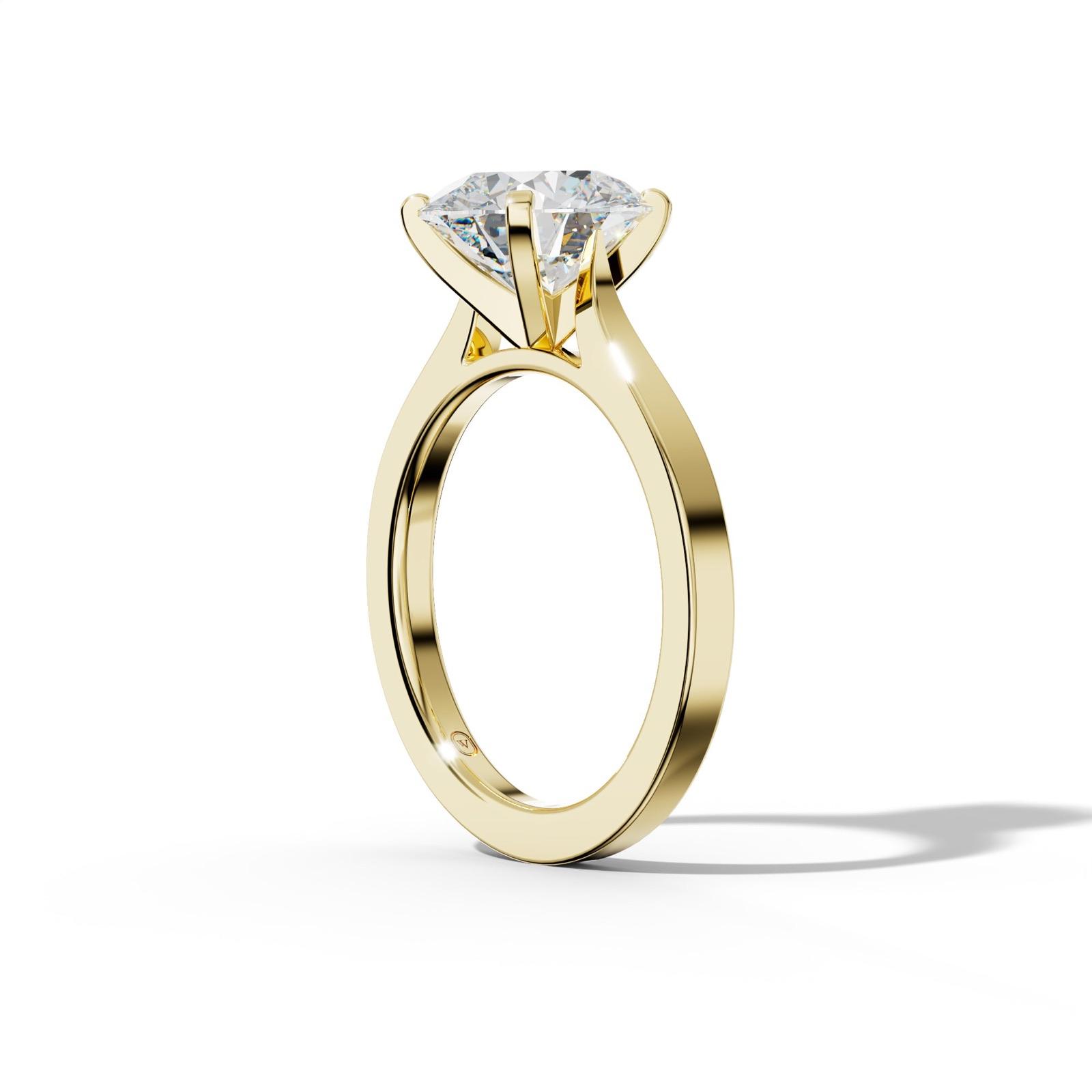 Amaya Round Diamond Engagement Ring