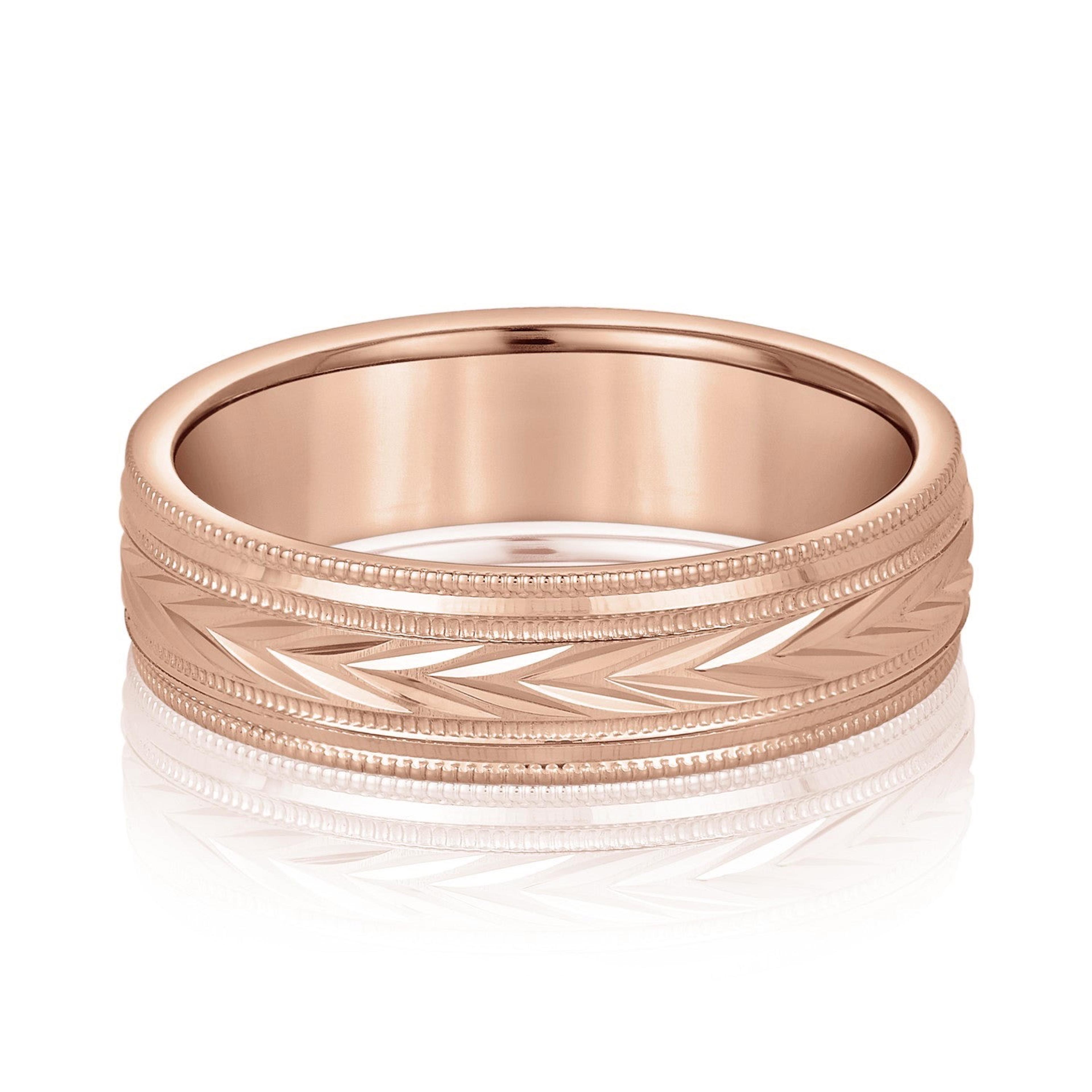 Men's Vintage Style with V Pattern Band