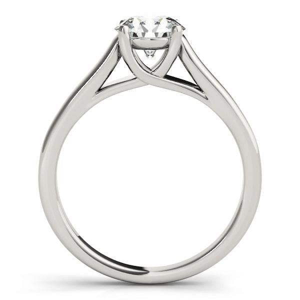 Evelyn Round Lab Grown Diamond Solitaire Engagement Ring IGI Certified