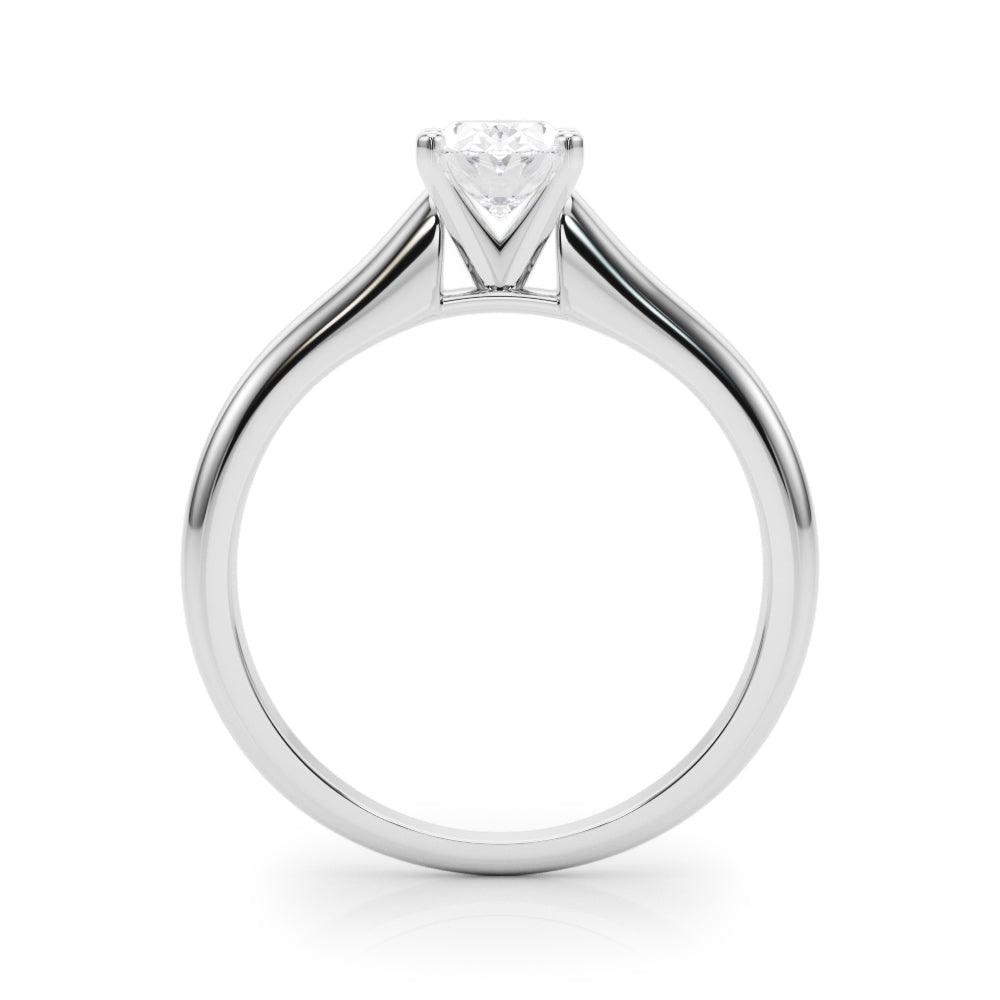 Isabella Oval Diamond Solitaire Engagement Ring