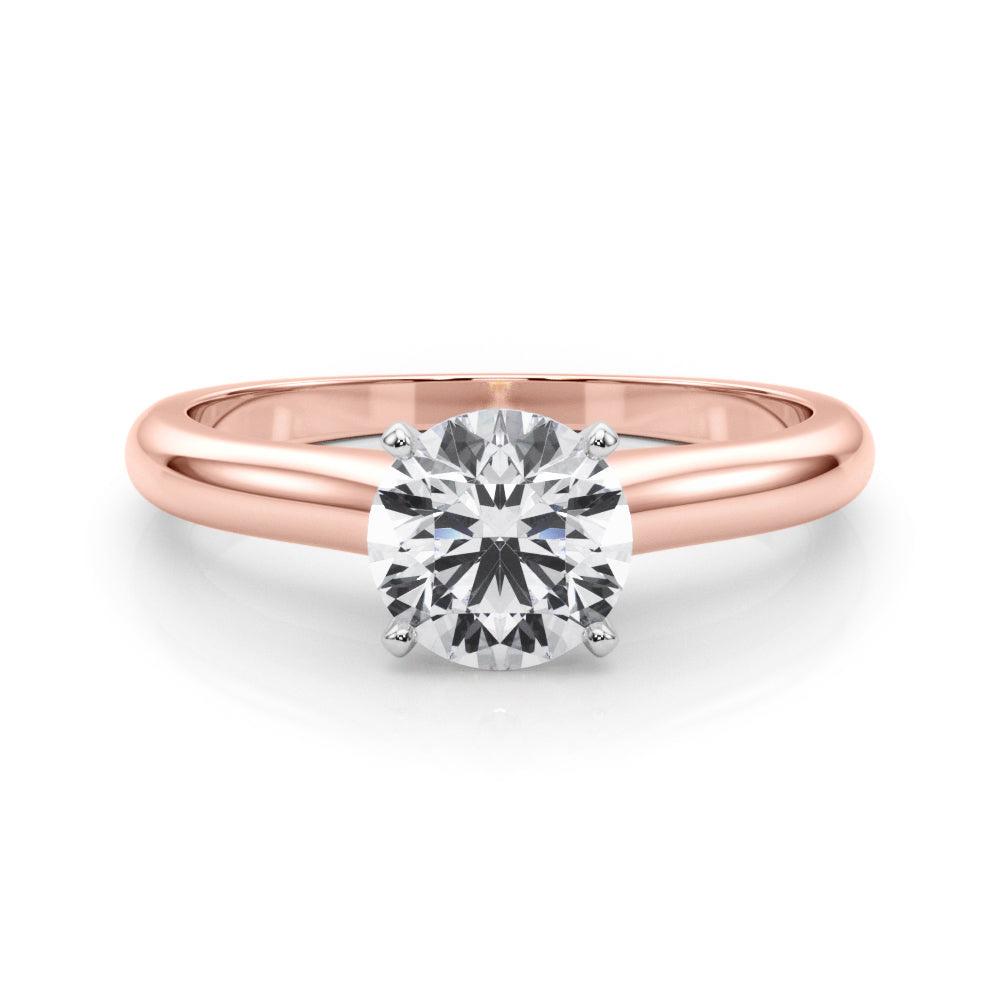 Isabella Round Diamond Solitaire Engagement Ring