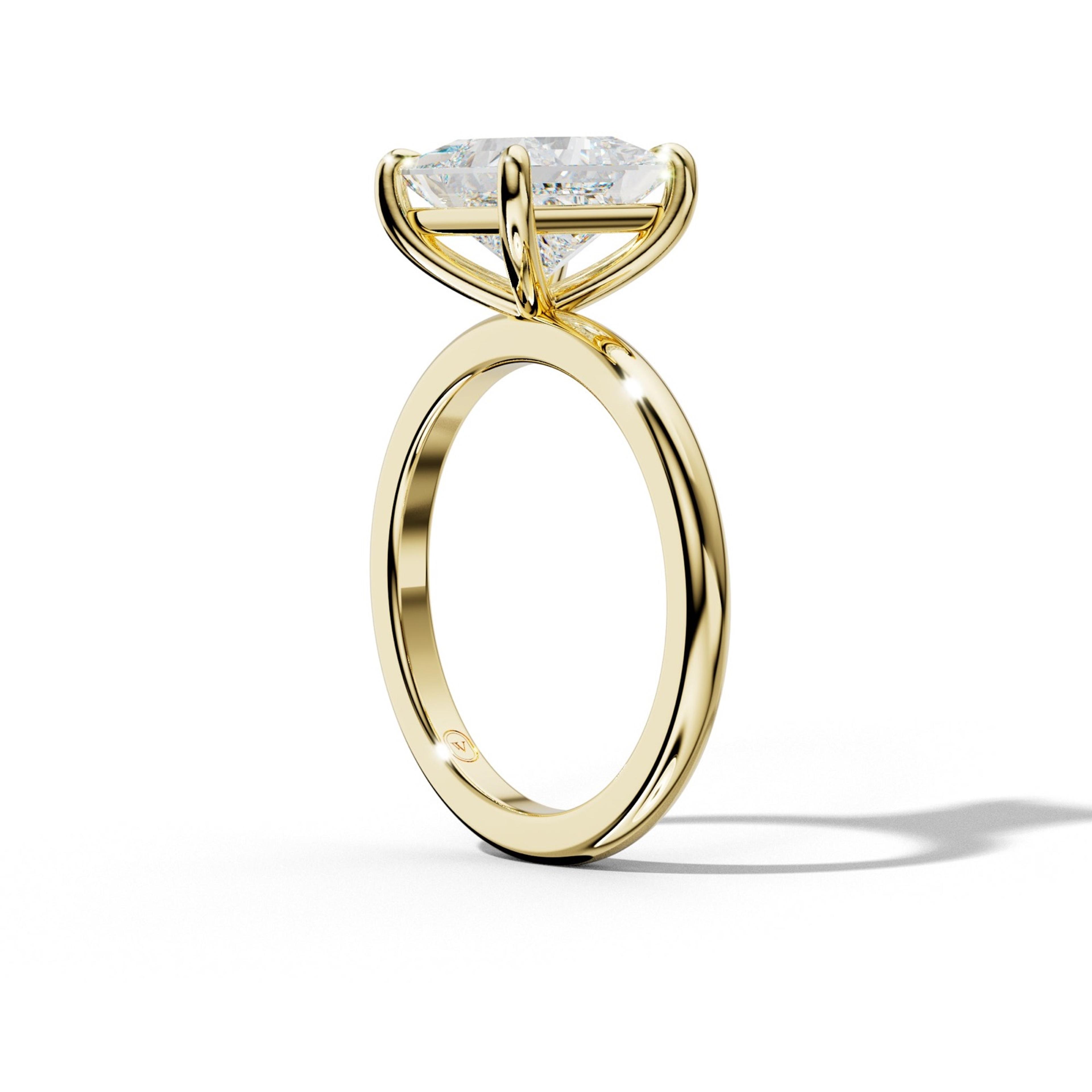 Alice Princess Cut Engagement Ring