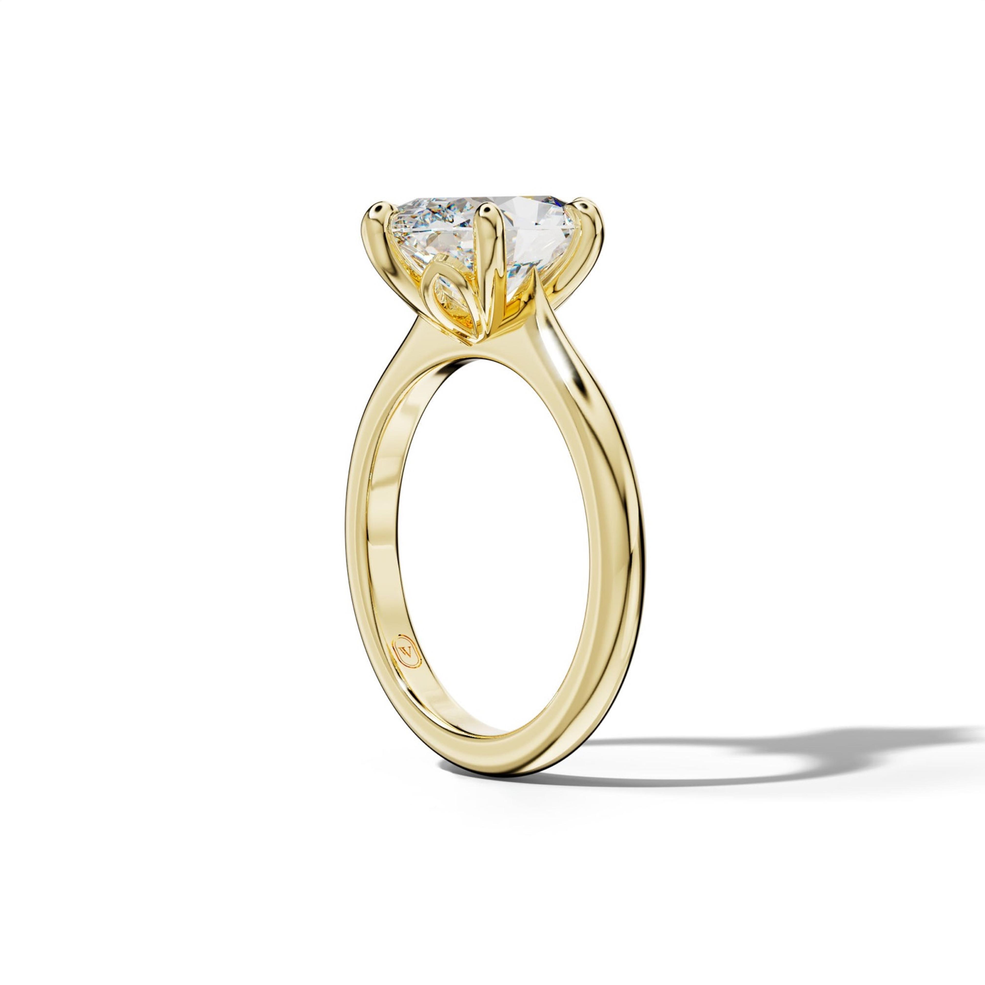 Miranda Oval Diamond Engagement Ring