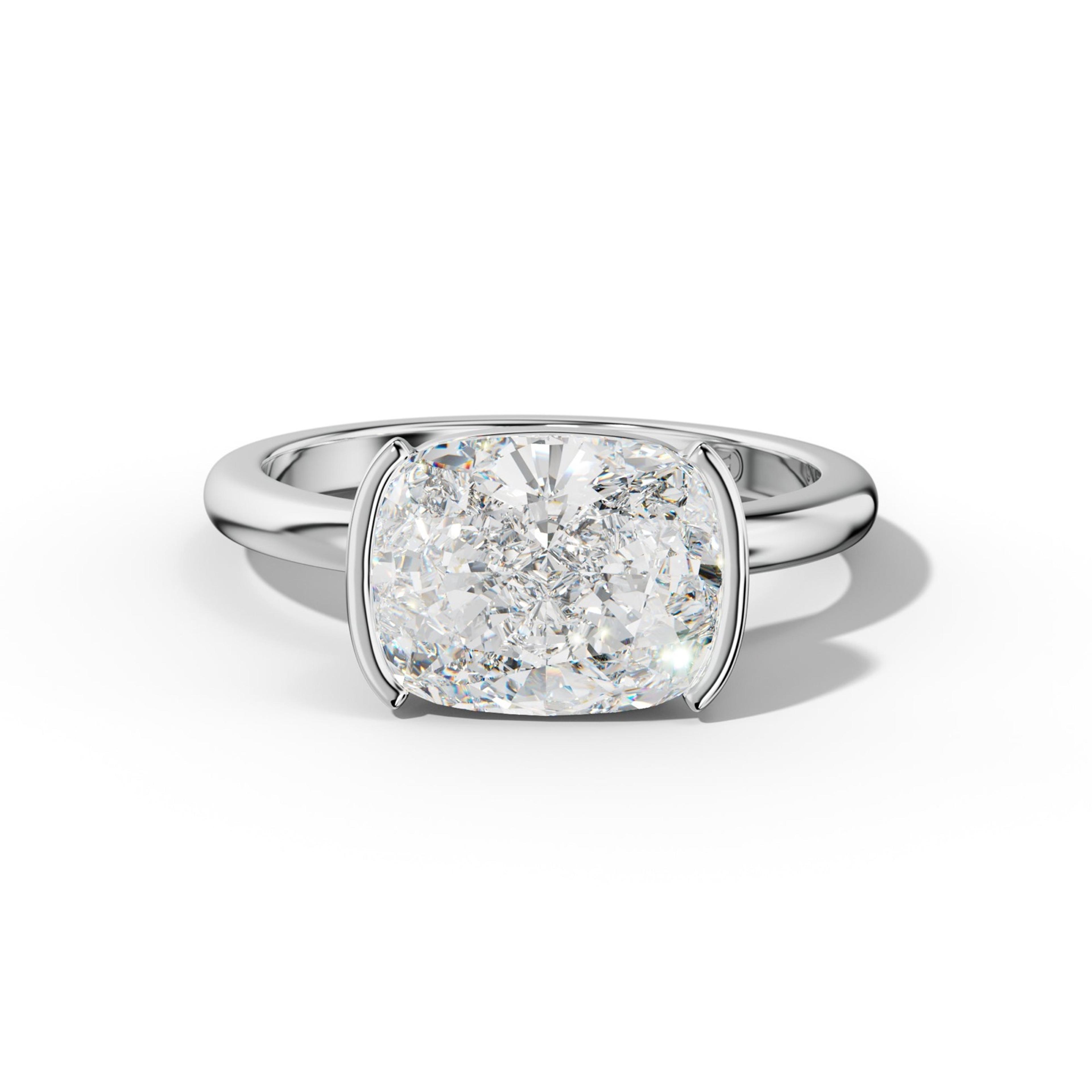 Azalea Cushion Diamond Engagement Ring
