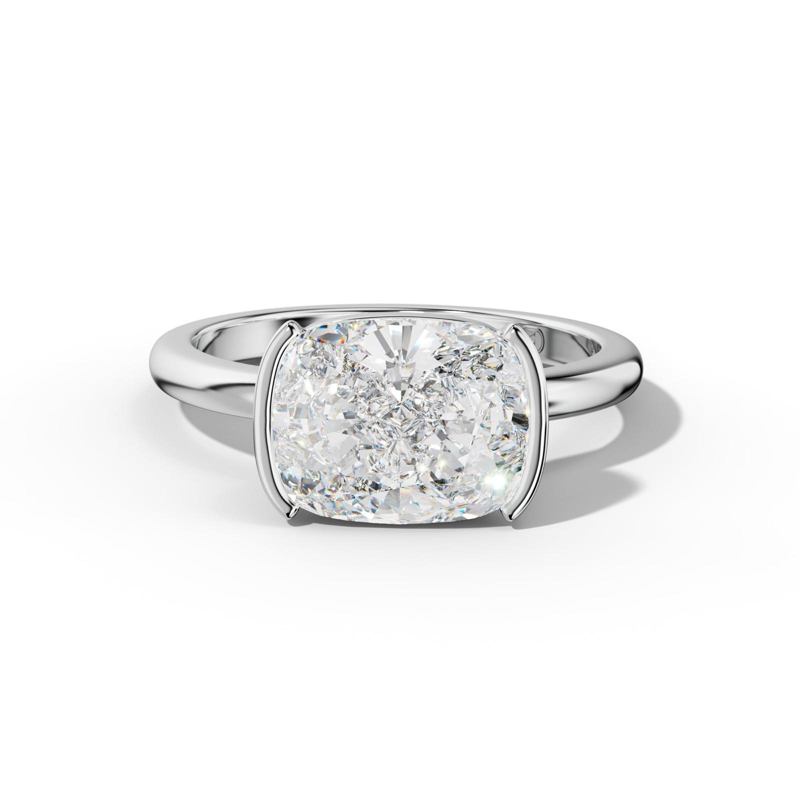 Azalea Cushion Diamond Engagement Ring