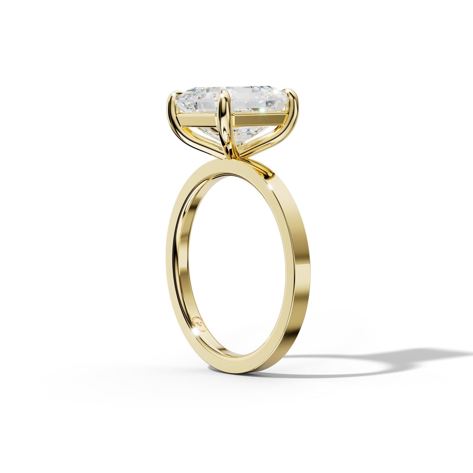 Gabriella Asscher Cut Engagement Ring