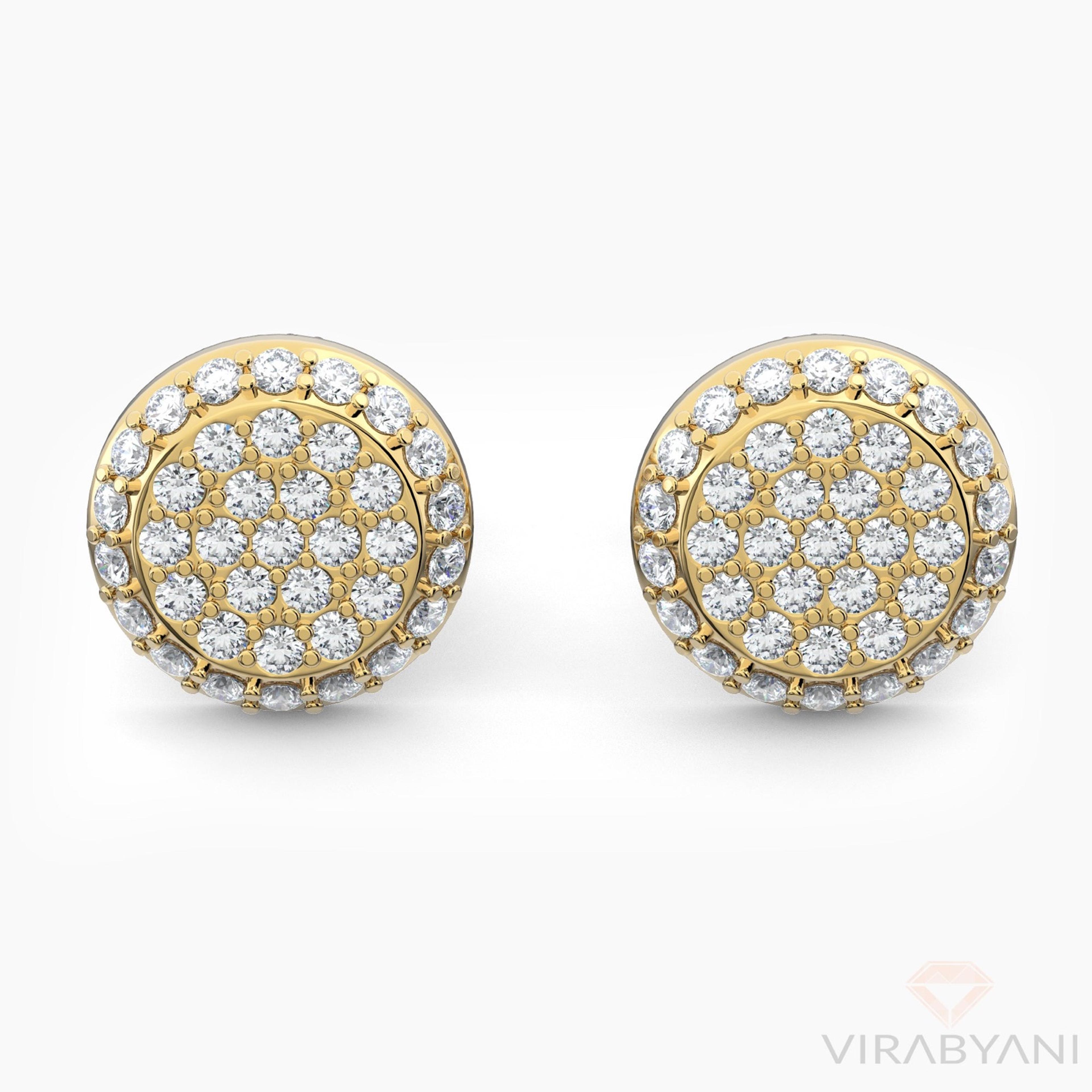 Round Shaped AMoré Pavé Stud Earrings With 0.60 ct. Diamonds