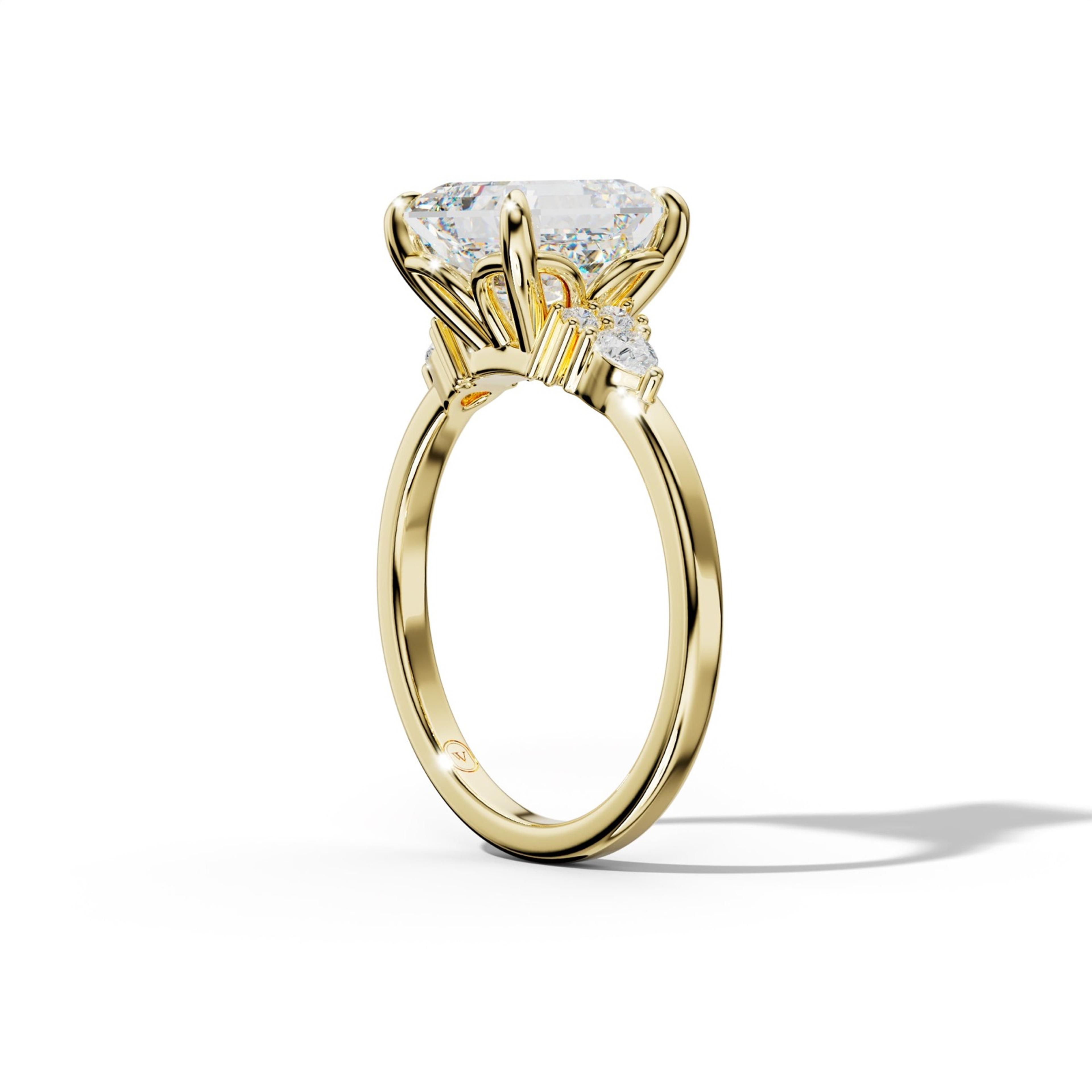 Sienna Asscher Cut  Engagement Ring