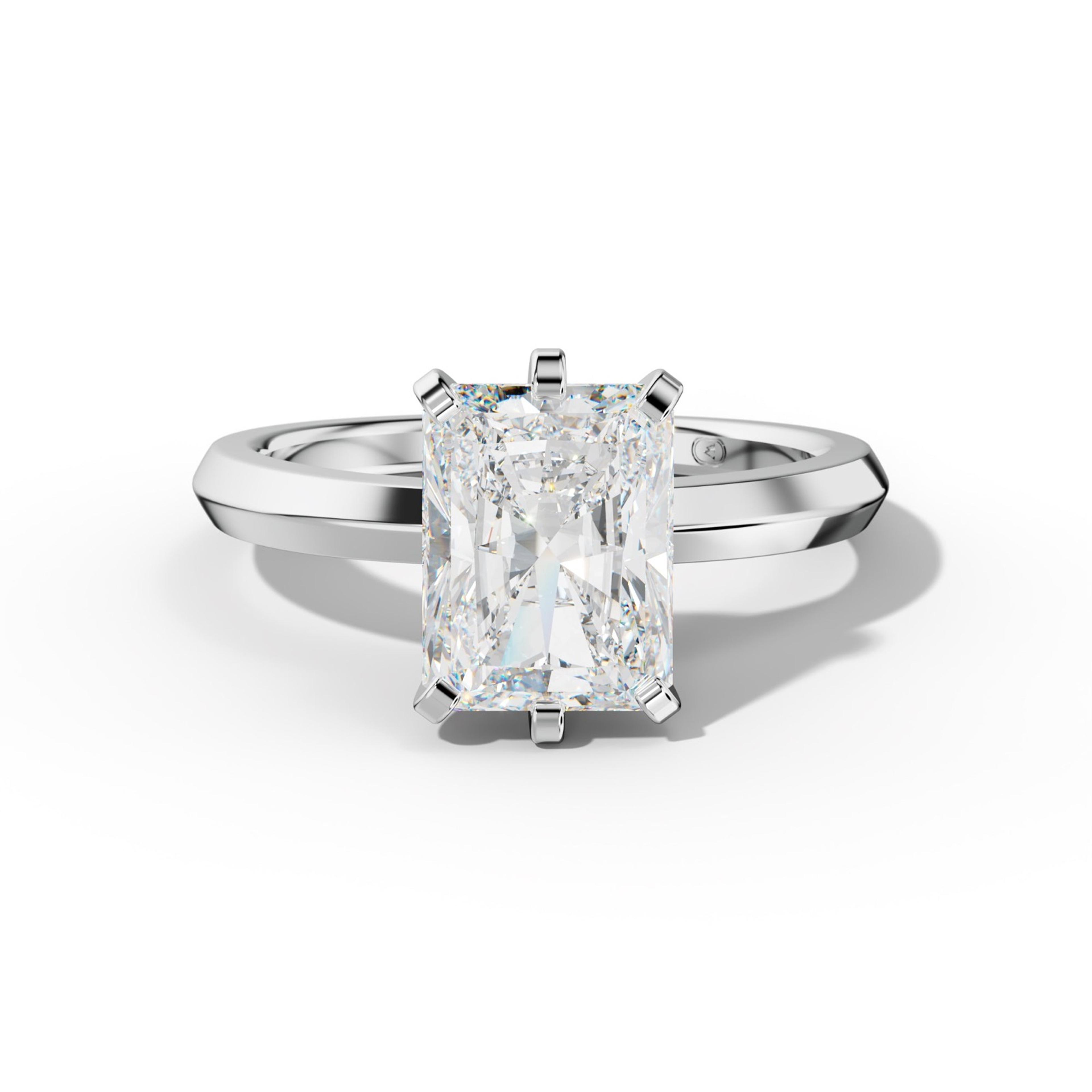 Lina Radiant Diamond Engagement Ring