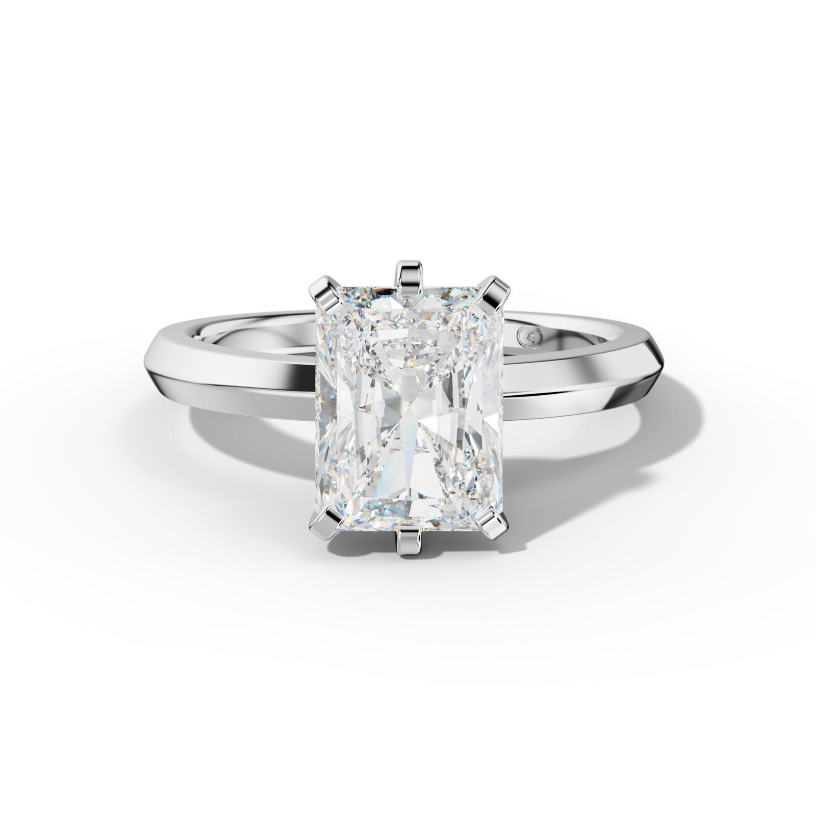 Lina Radiant Diamond Engagement Ring