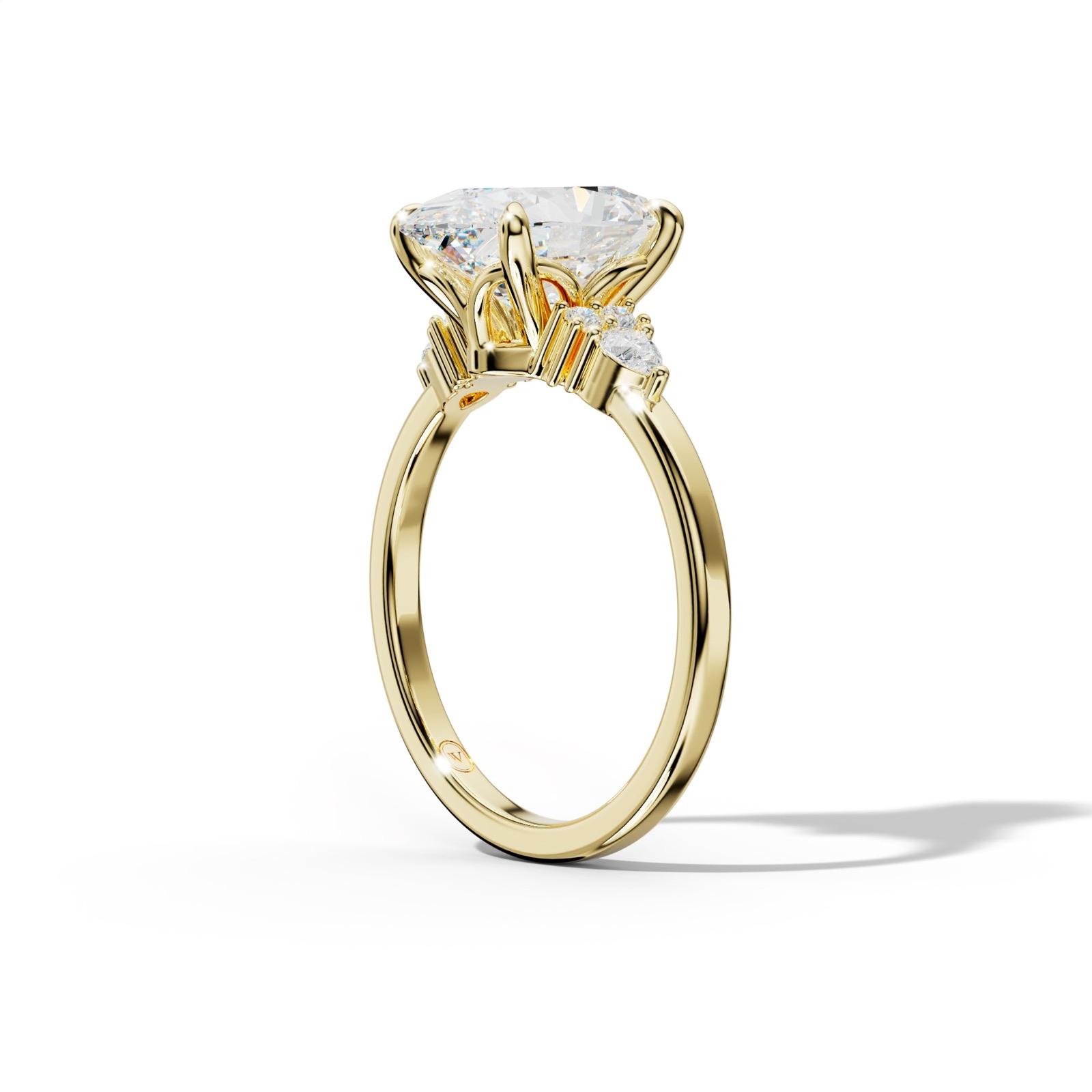 Sienna Oval Diamond Cut Engagement Ring