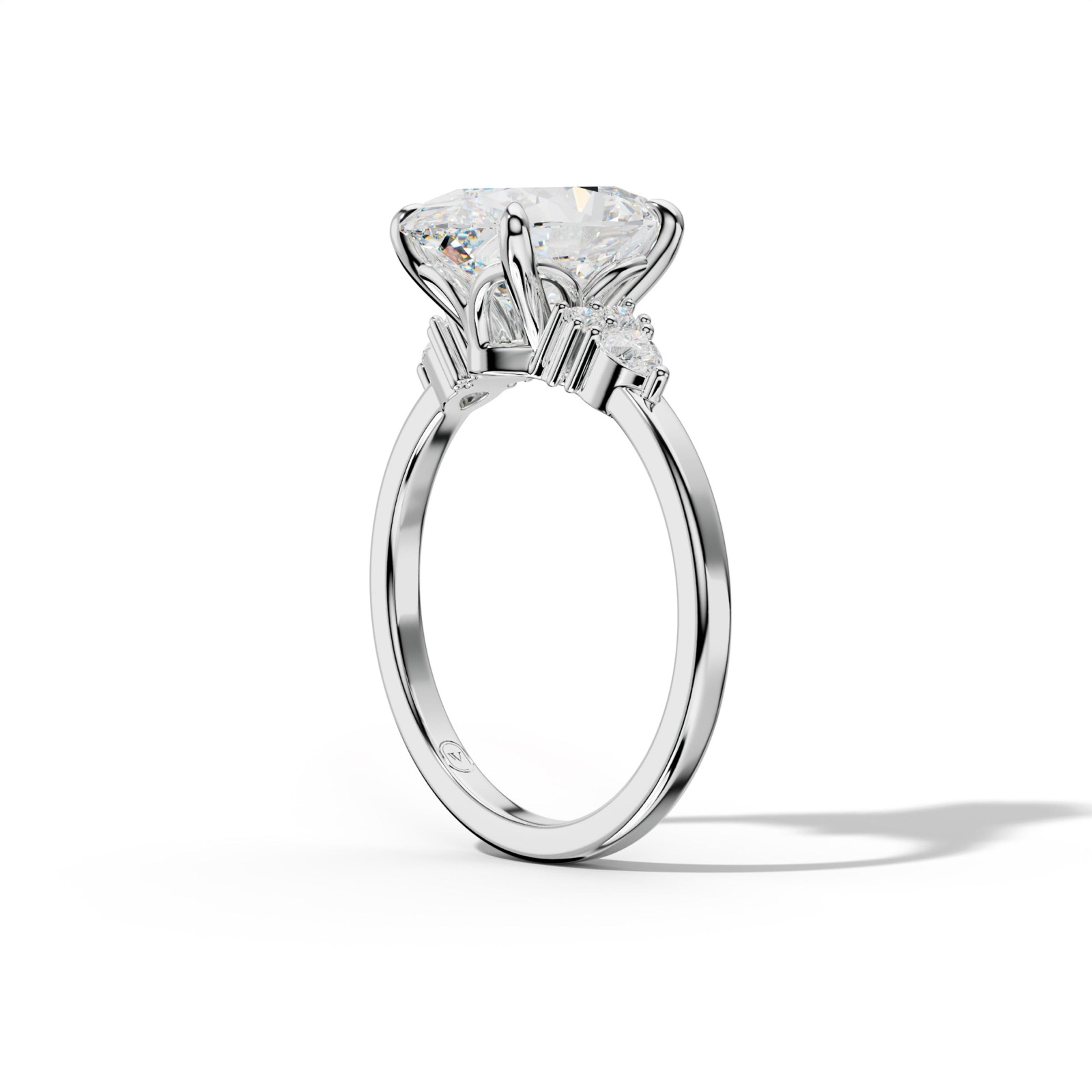 Sienna Oval Diamond Cut Engagement Ring