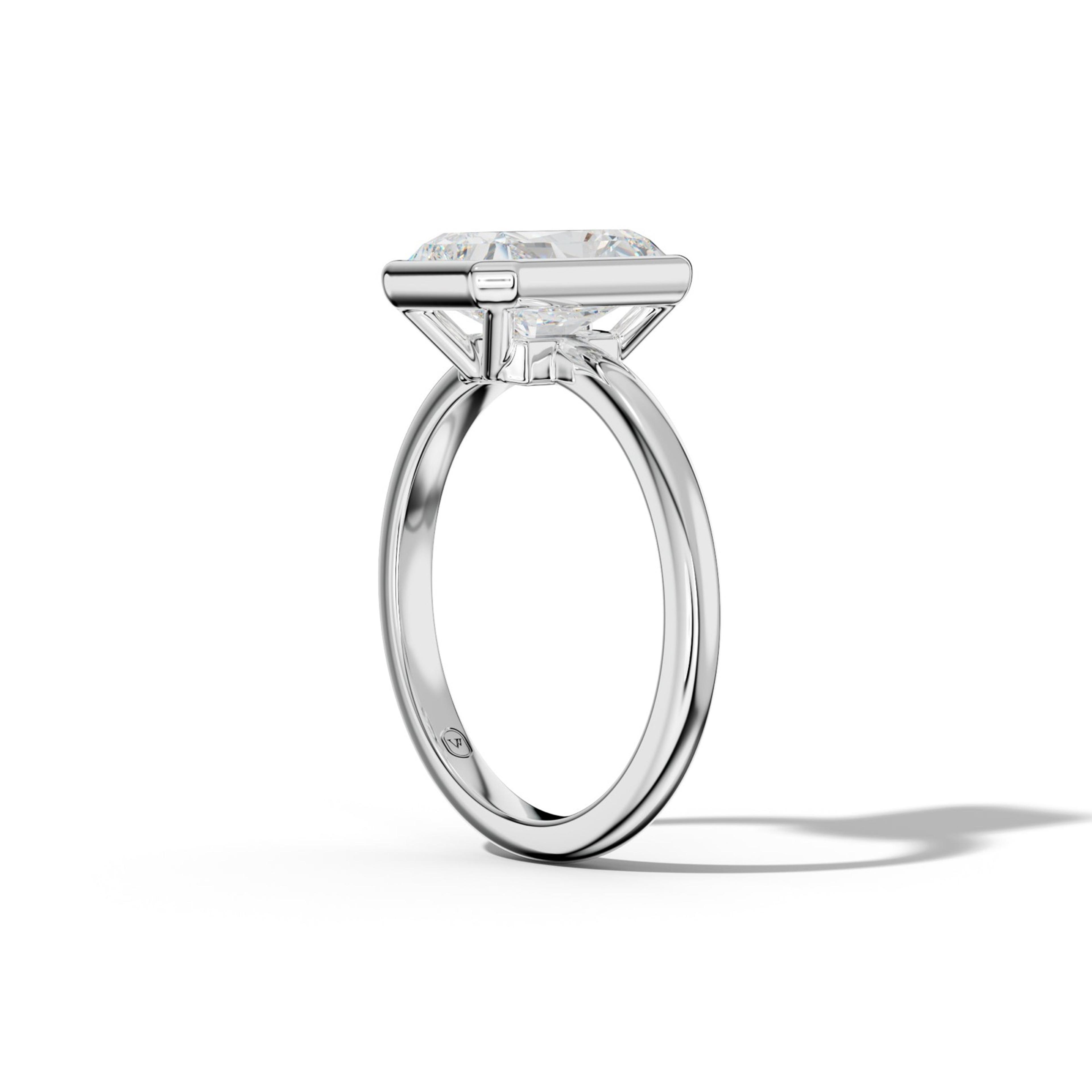 Malaya Radiant Diamond Engagement Ring