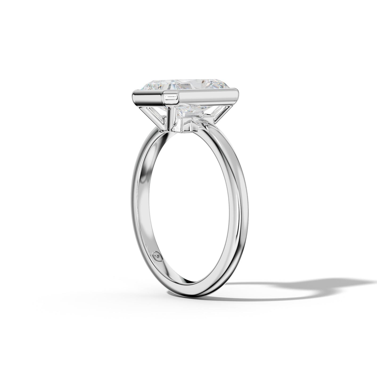 Malaya Radiant Diamond Engagement Ring