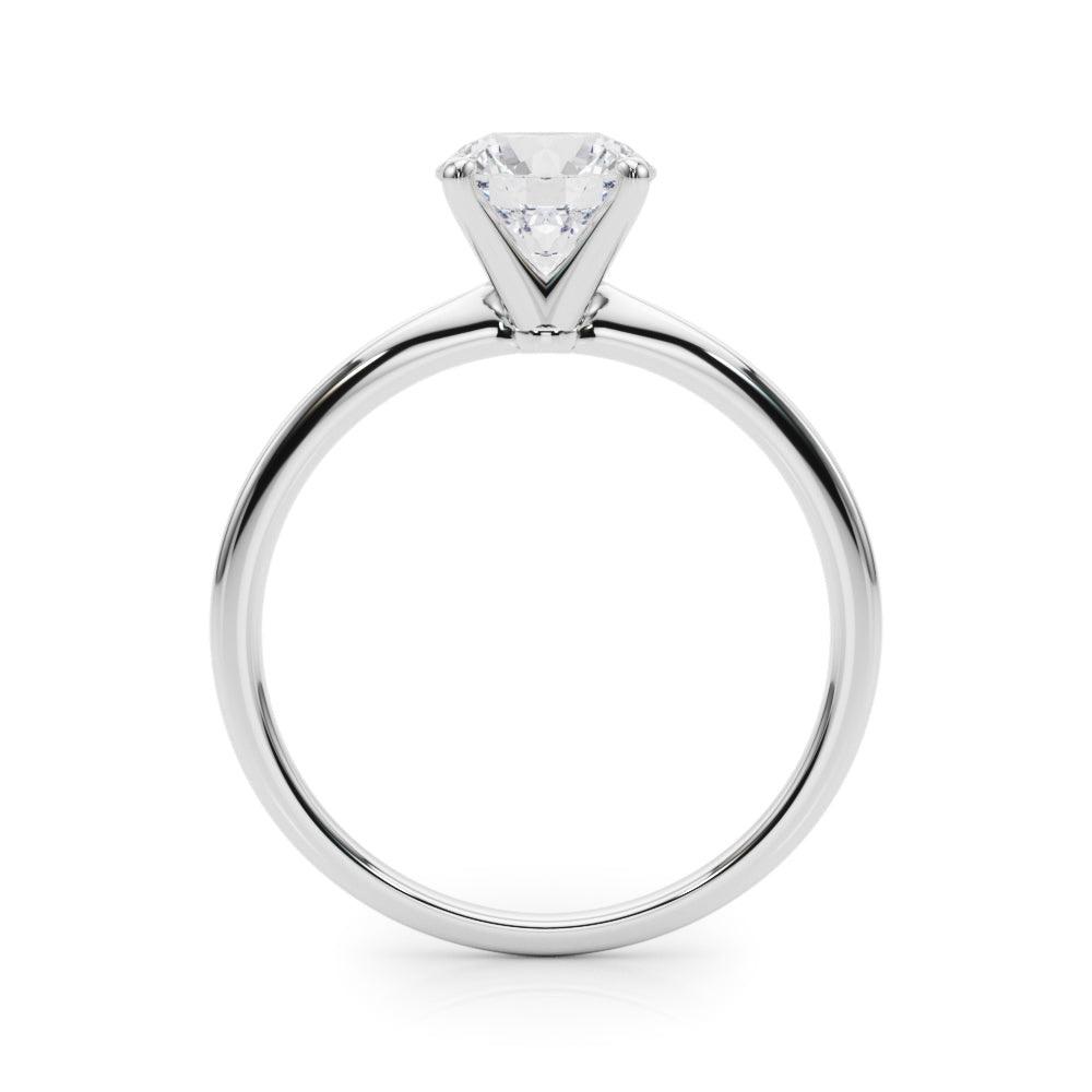 Angelica Round Solitaire Engagement Ring IGI Certified