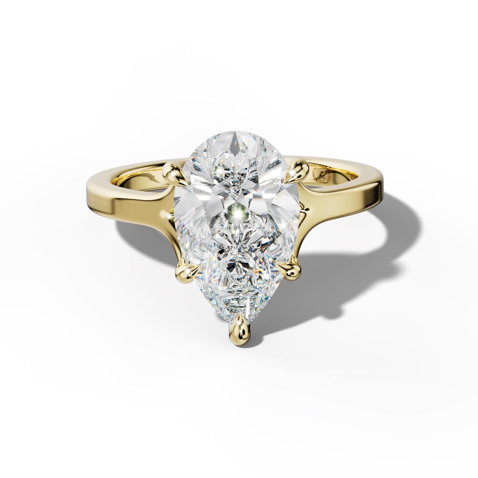 Alicia Pear Shape Engagement Ring