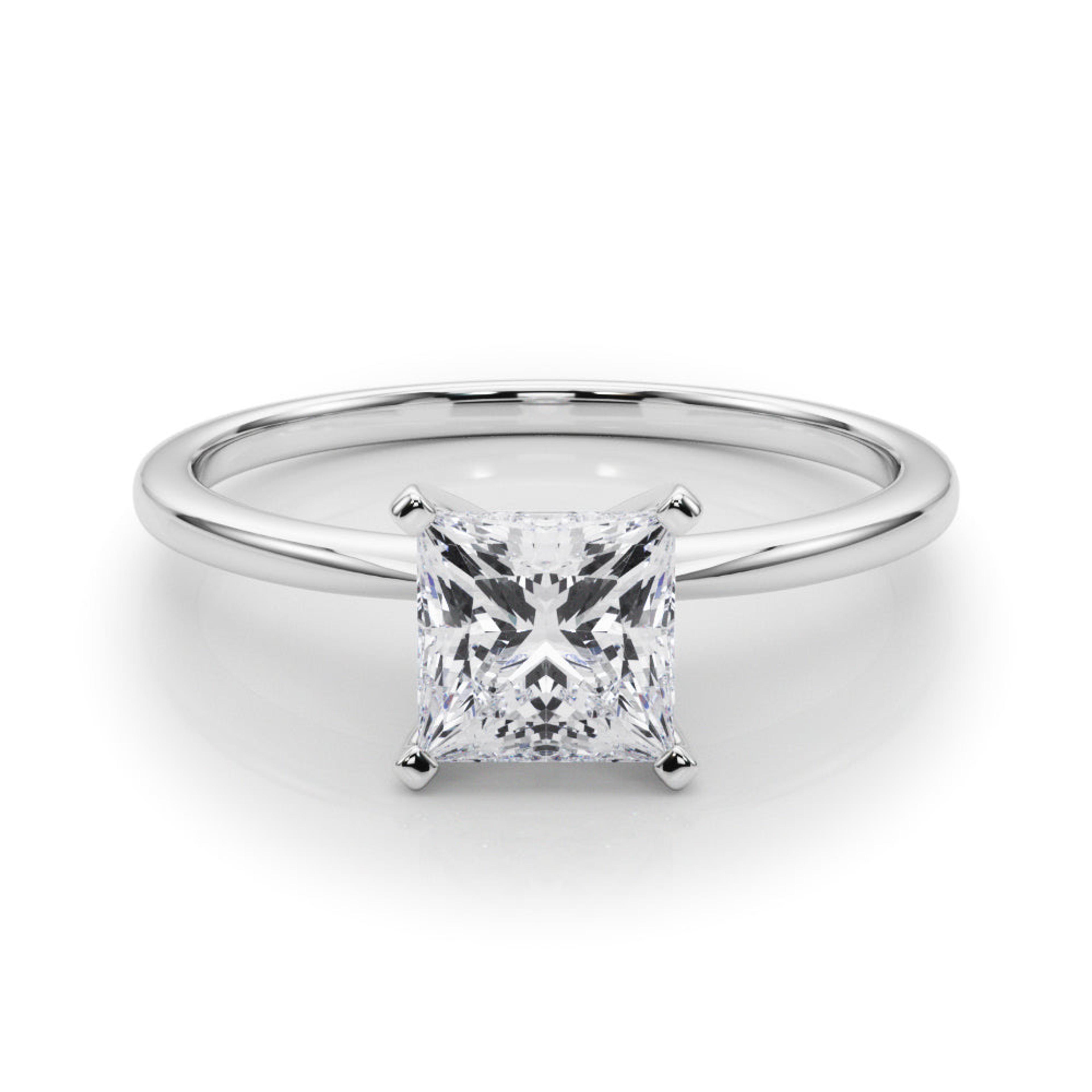 Angelica Princess Solitaire Engagement Ring