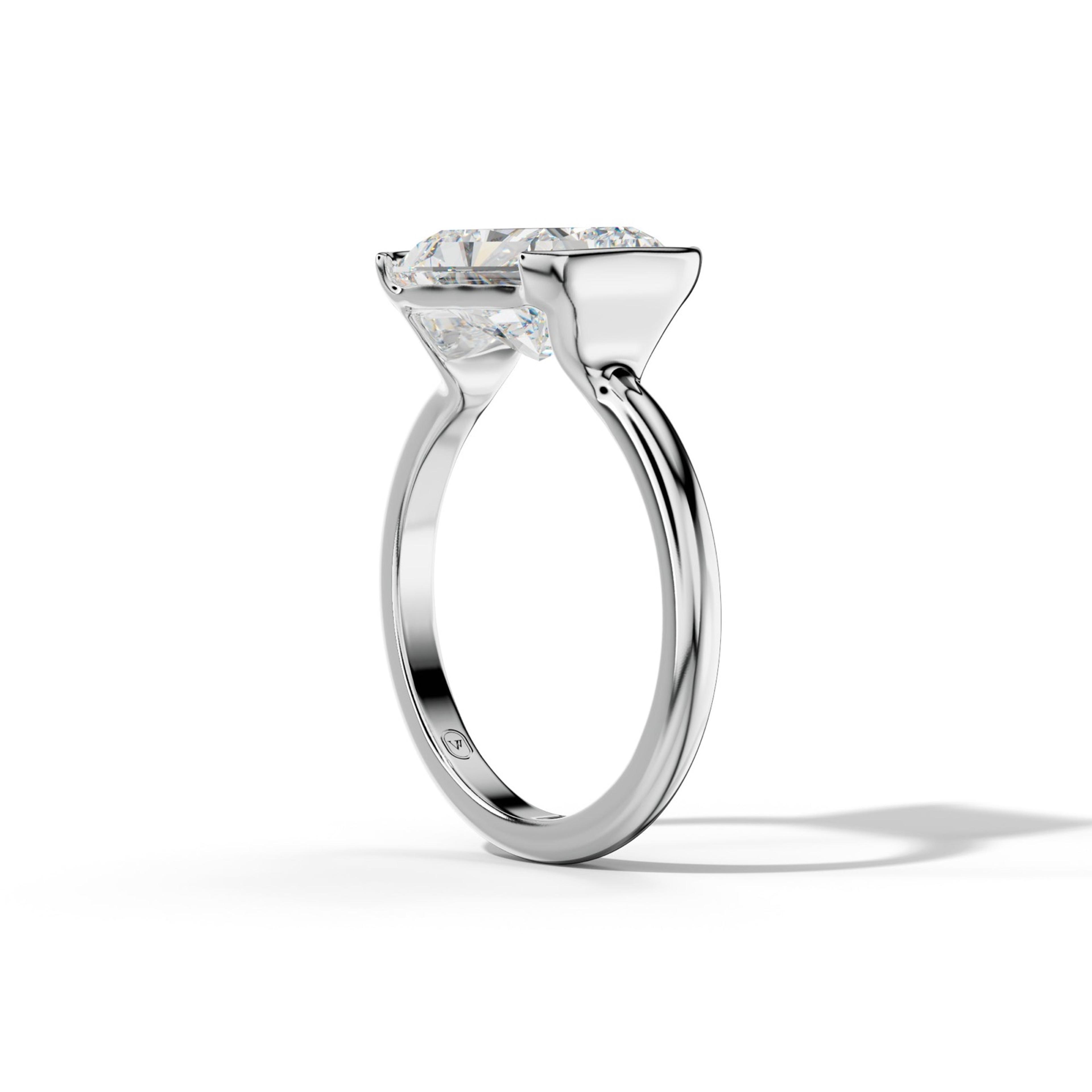 Azalea Radiant Diamond  Engagement Ring