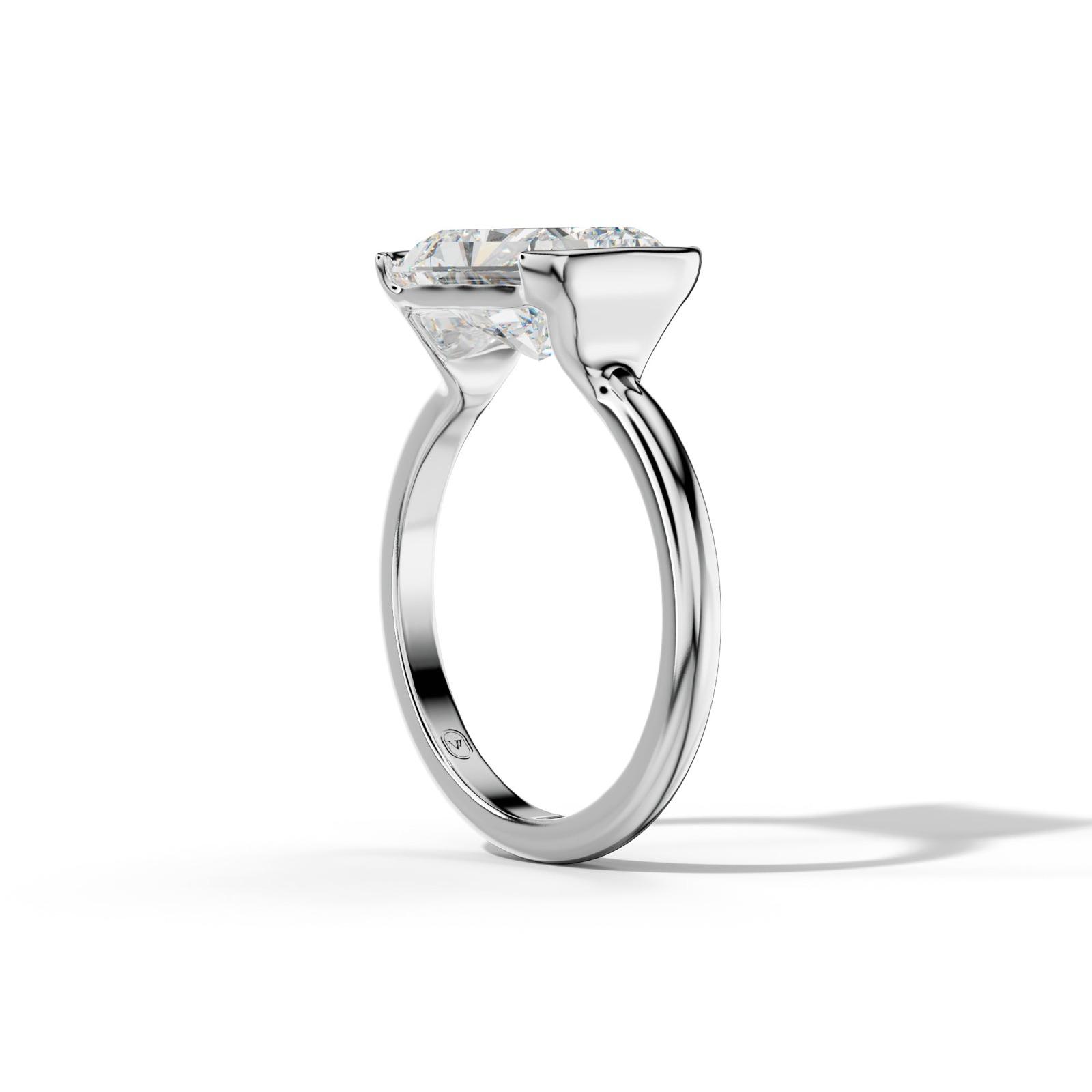 Azalea Radiant Diamond Engagement Ring
