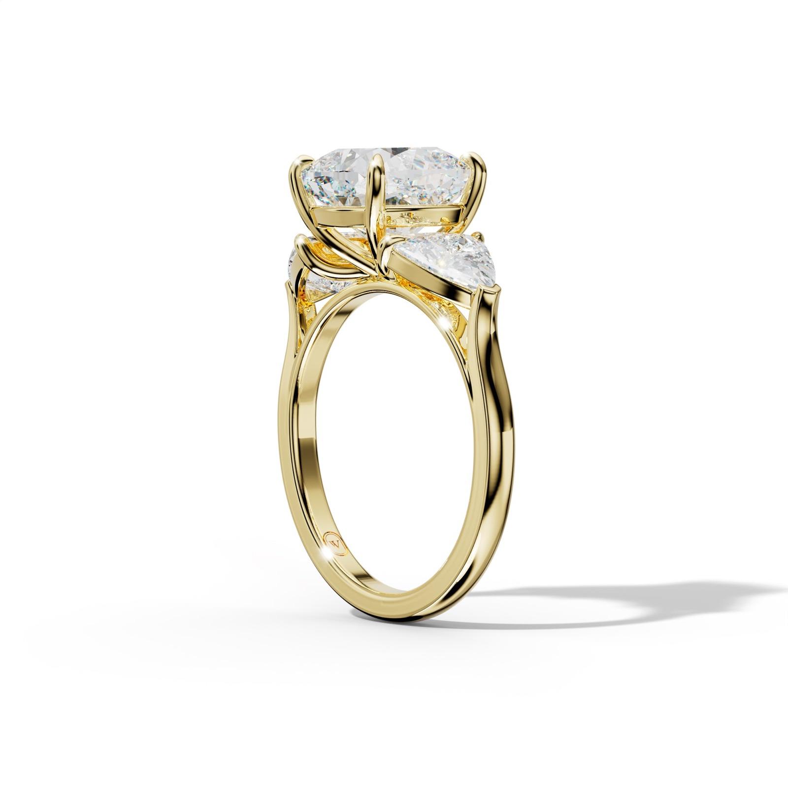 Ivy Cushion Cut Engagement Ring