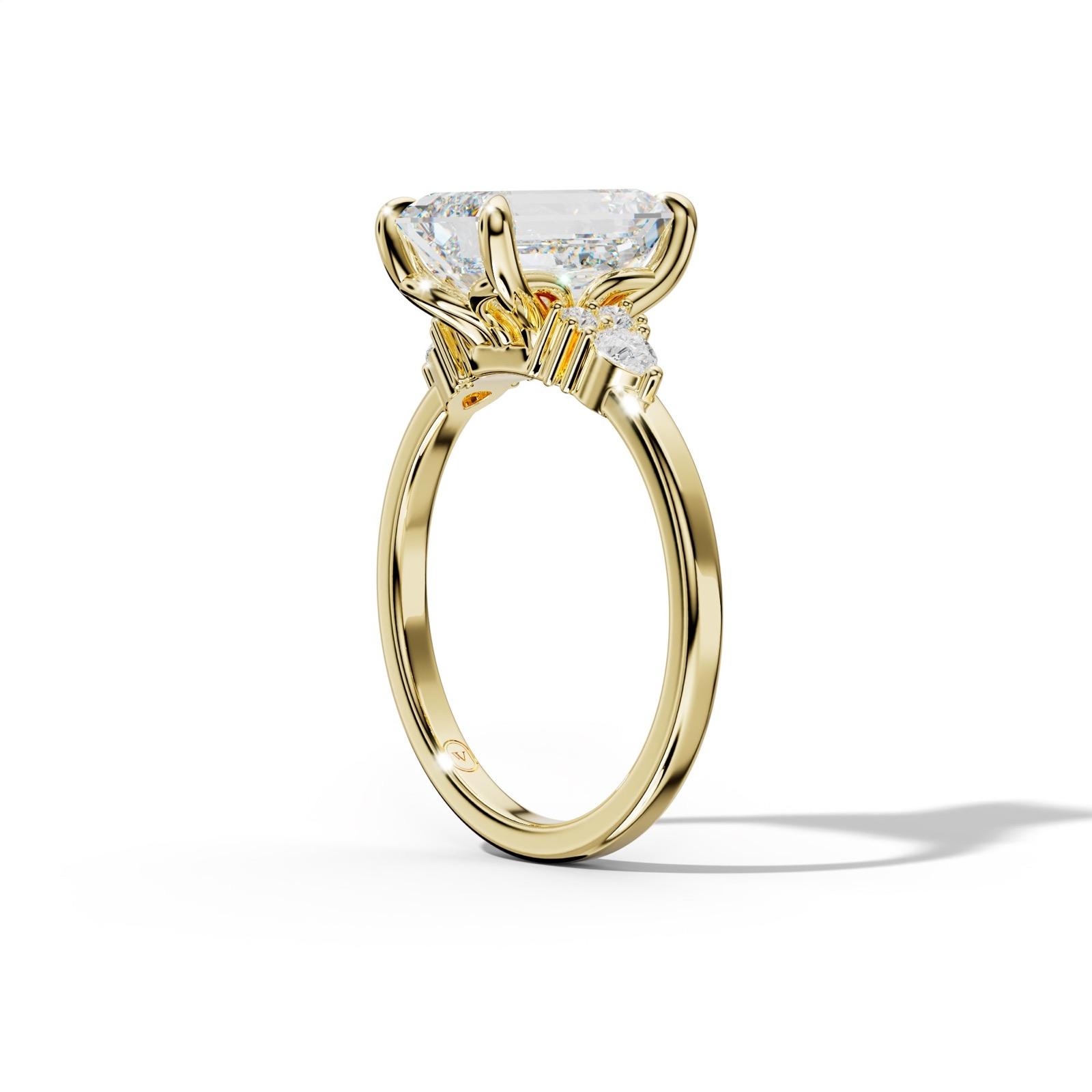 Sienna Emerald Cut Engagement Ring
