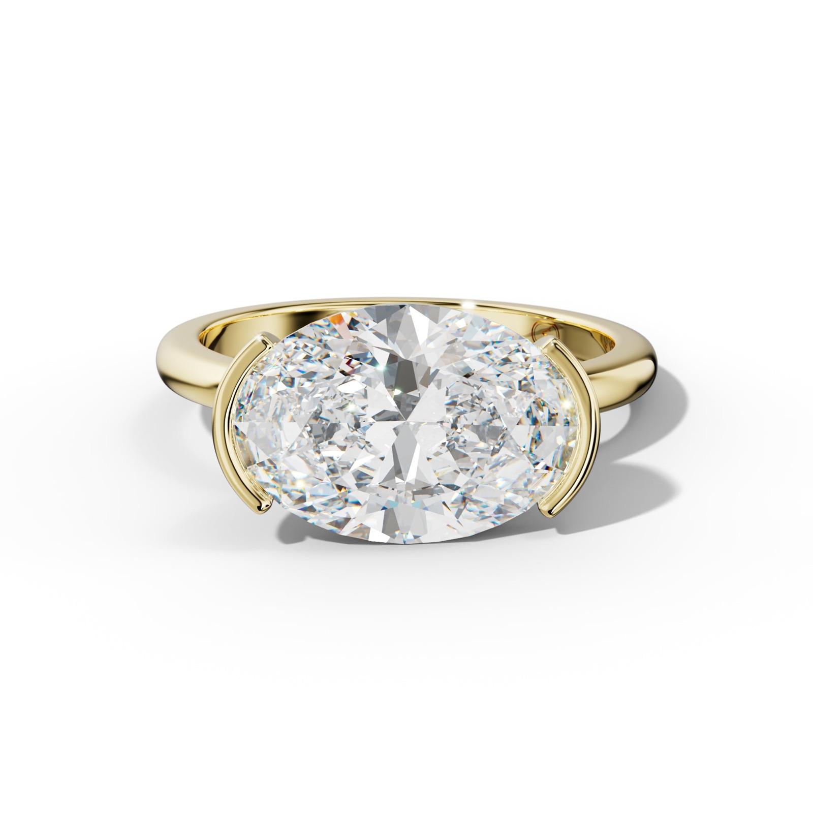 Azalea Oval Diamond Engagement Ring