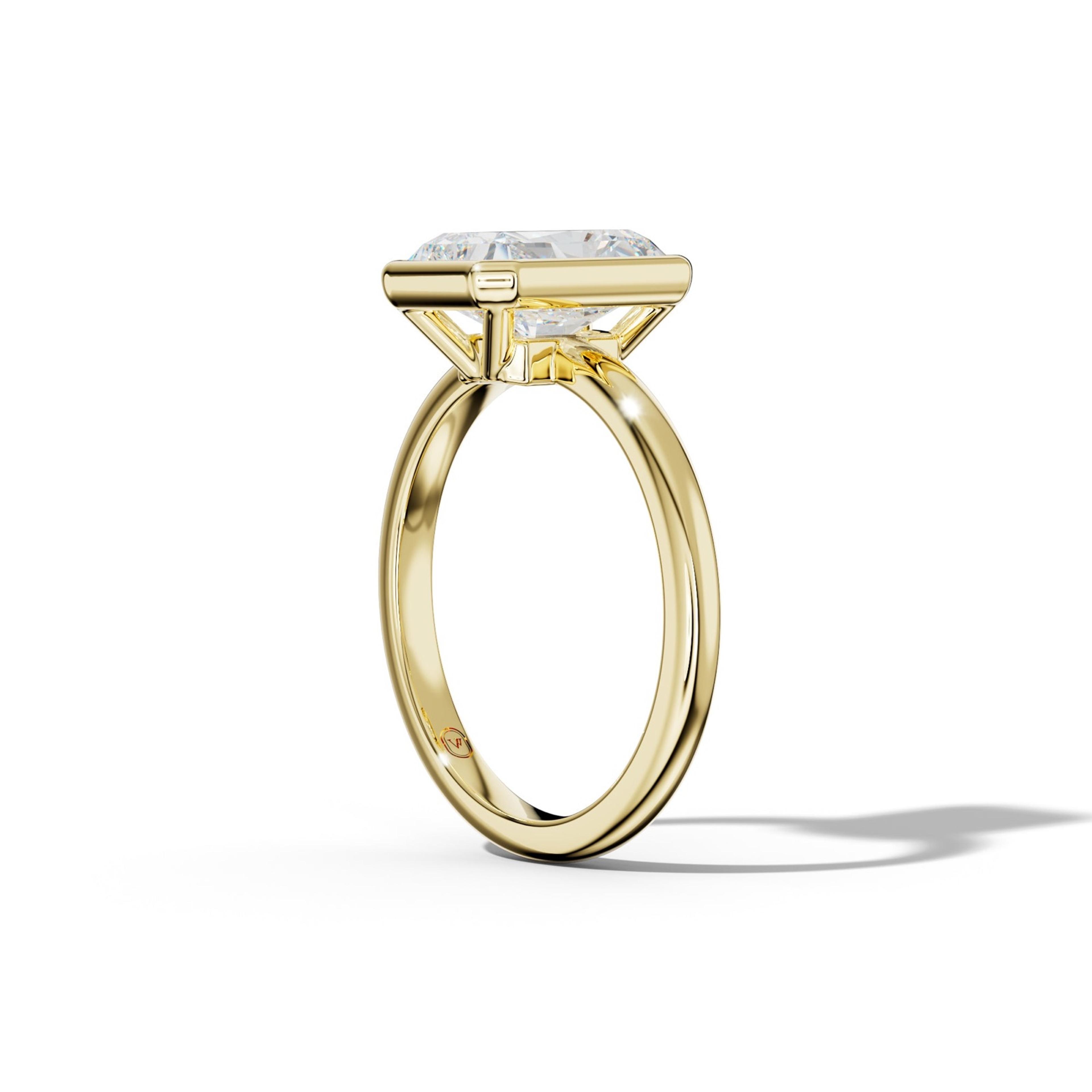 Malaya Radiant Diamond Engagement Ring