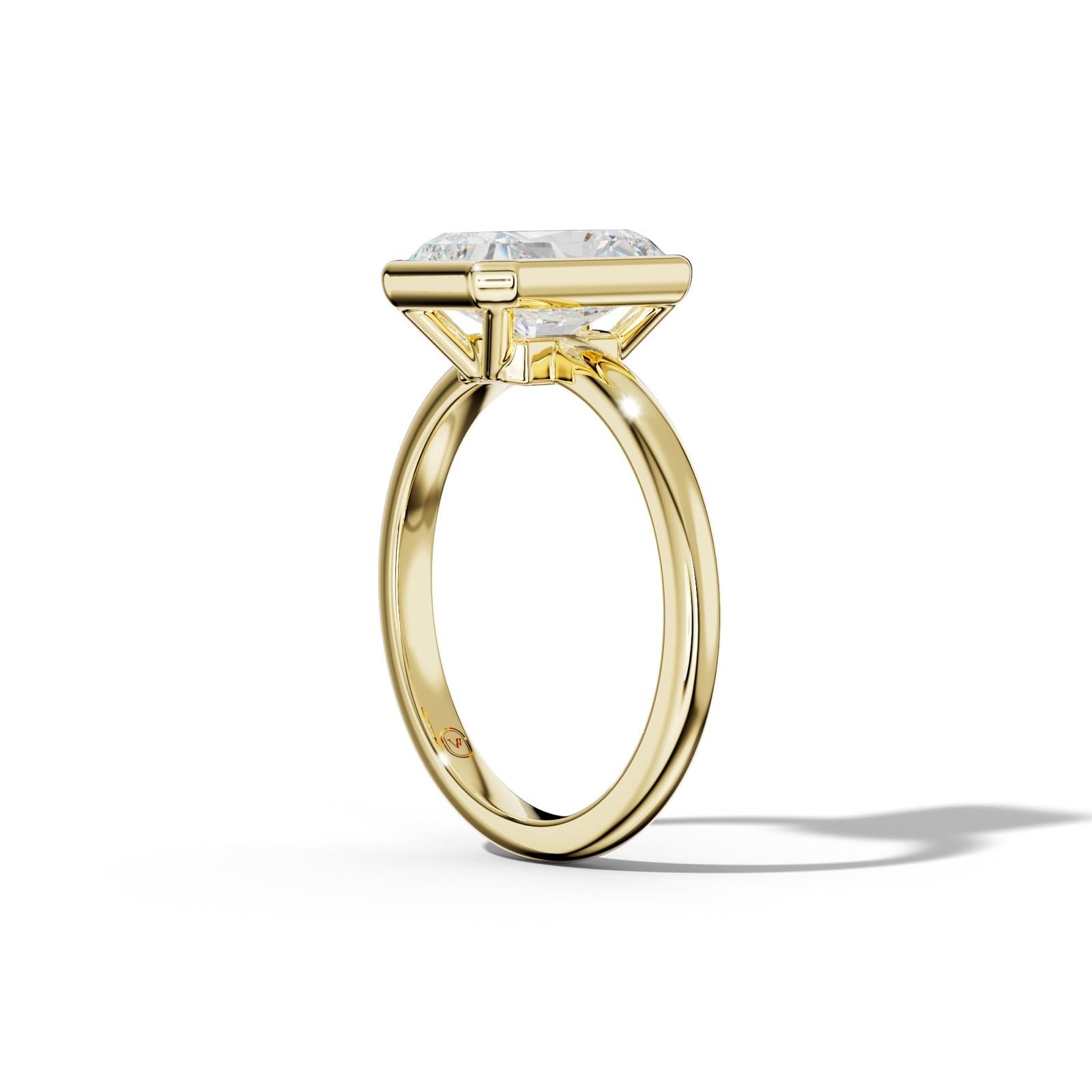 Malaya Radiant Diamond Engagement Ring