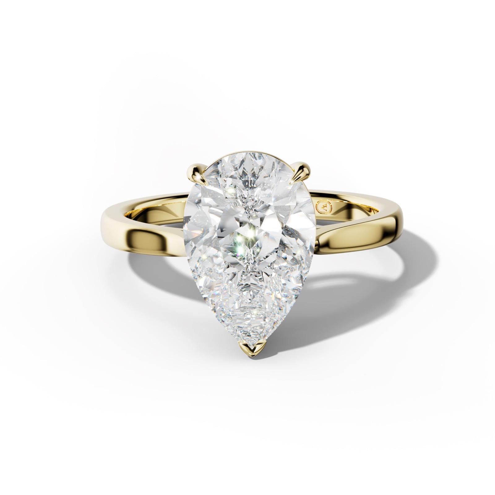 Freya Pear Shape Engagement Ring