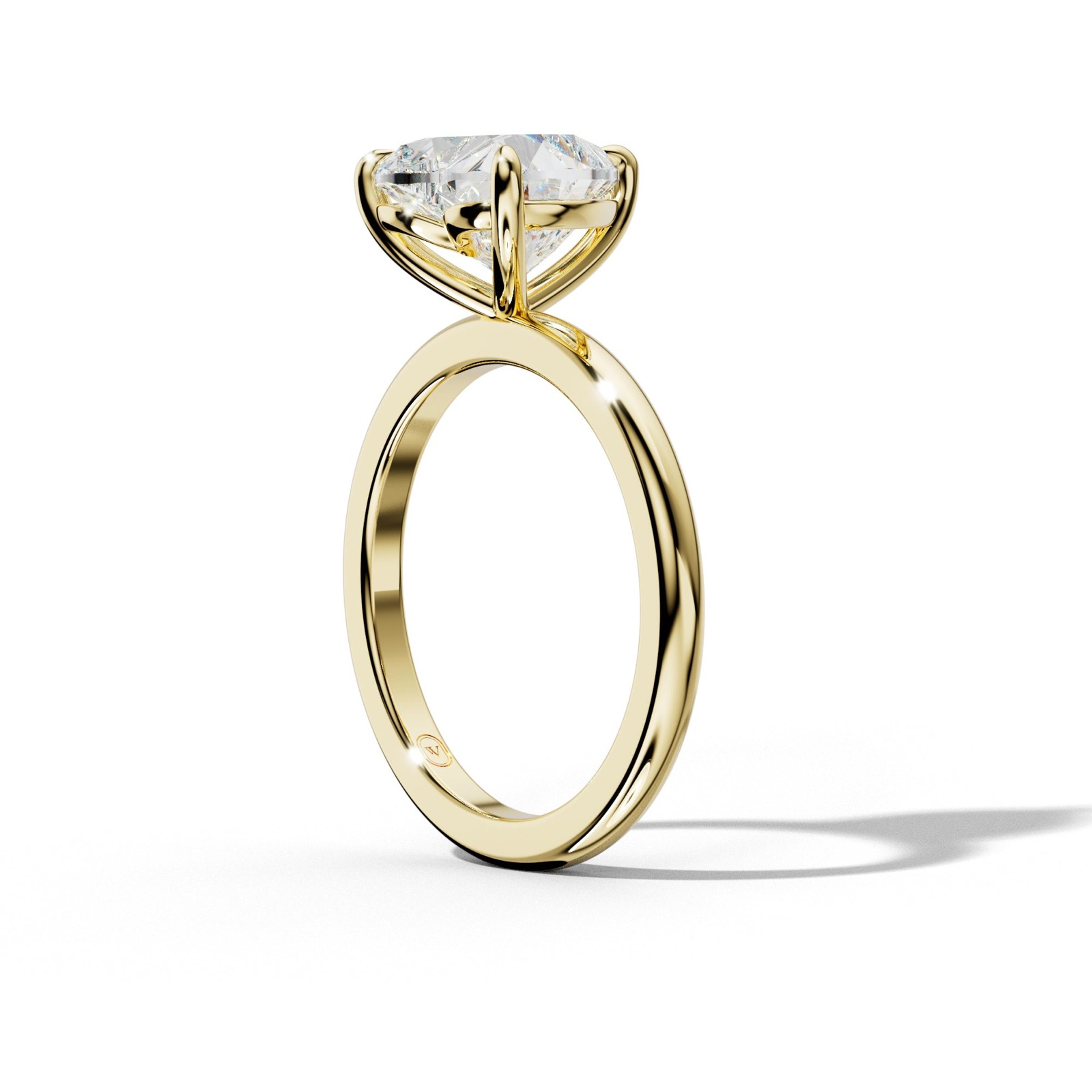 Alice Heart Diamond Engagement Ring
