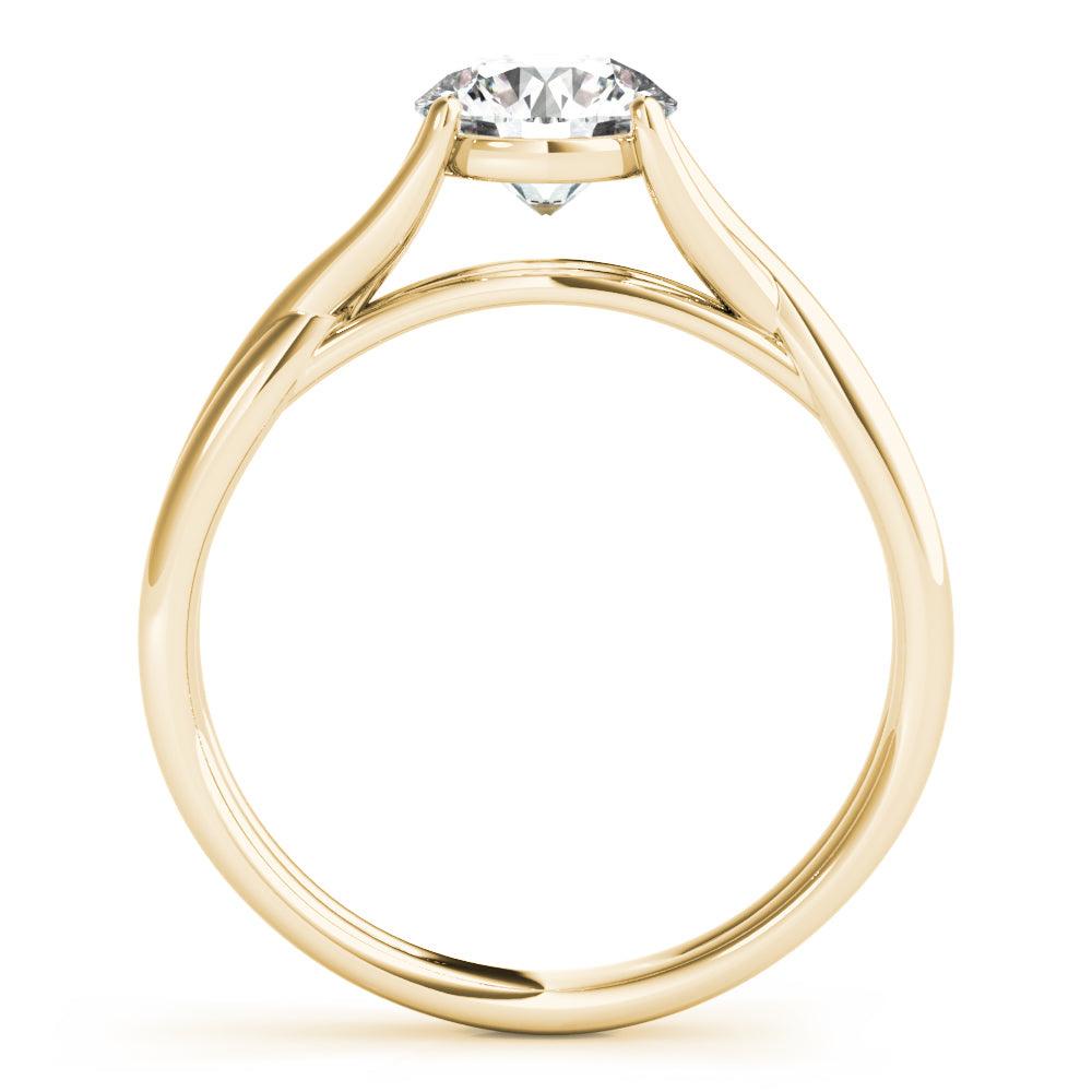 Amara Round Diamond Solitaire Engagement Ring