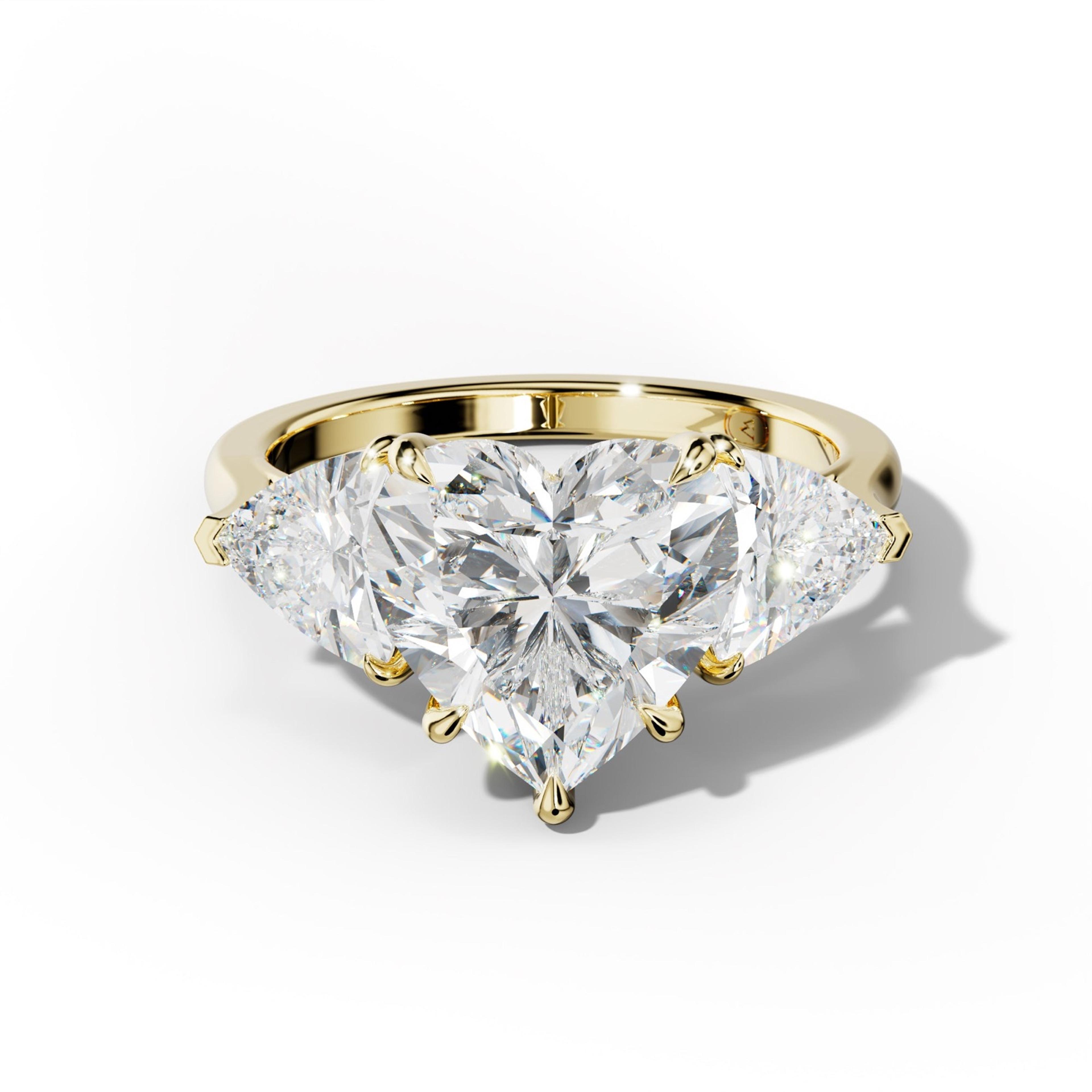 Ivy Heart Cut Engagement Ring