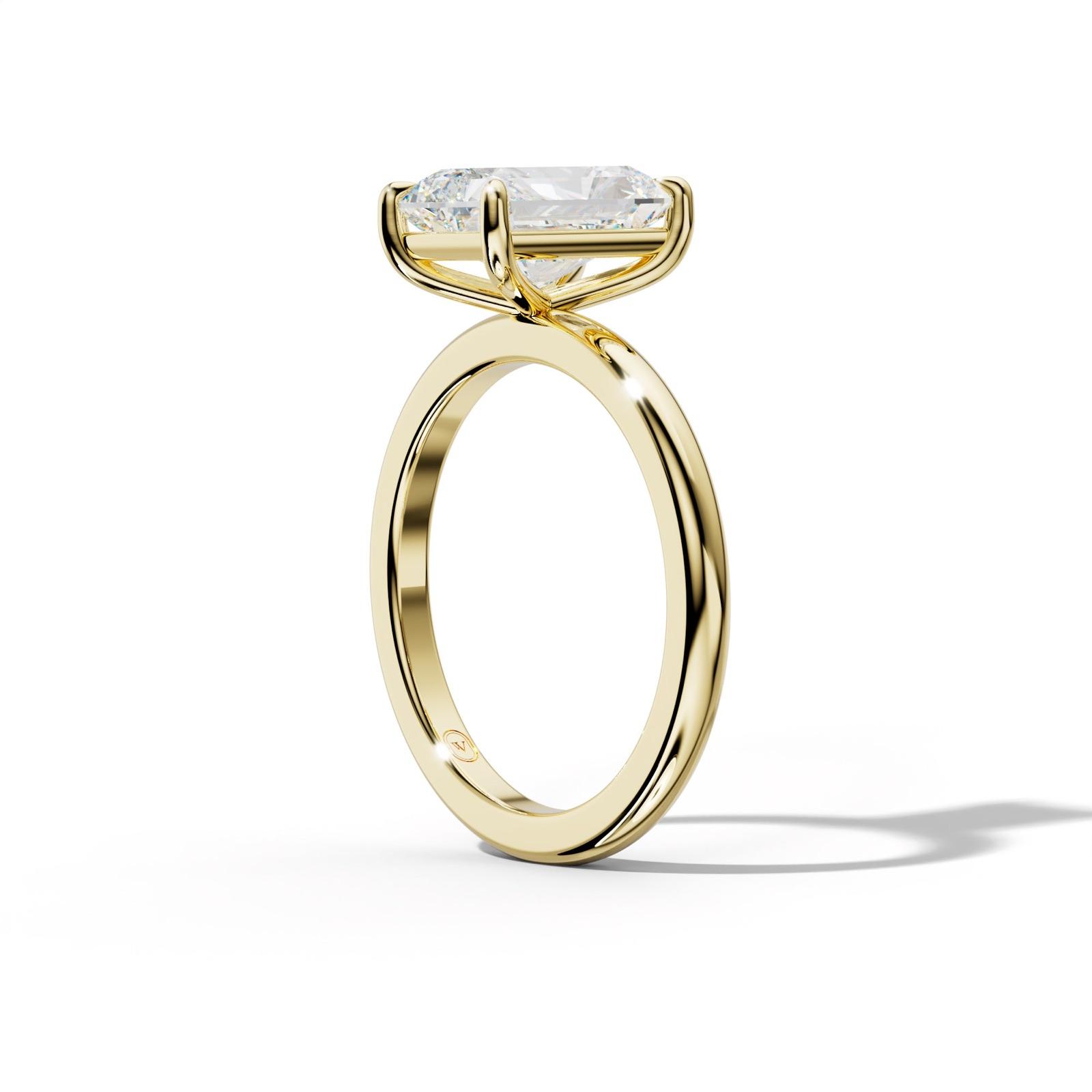 Alice Radiant Diamond Engagement Ring