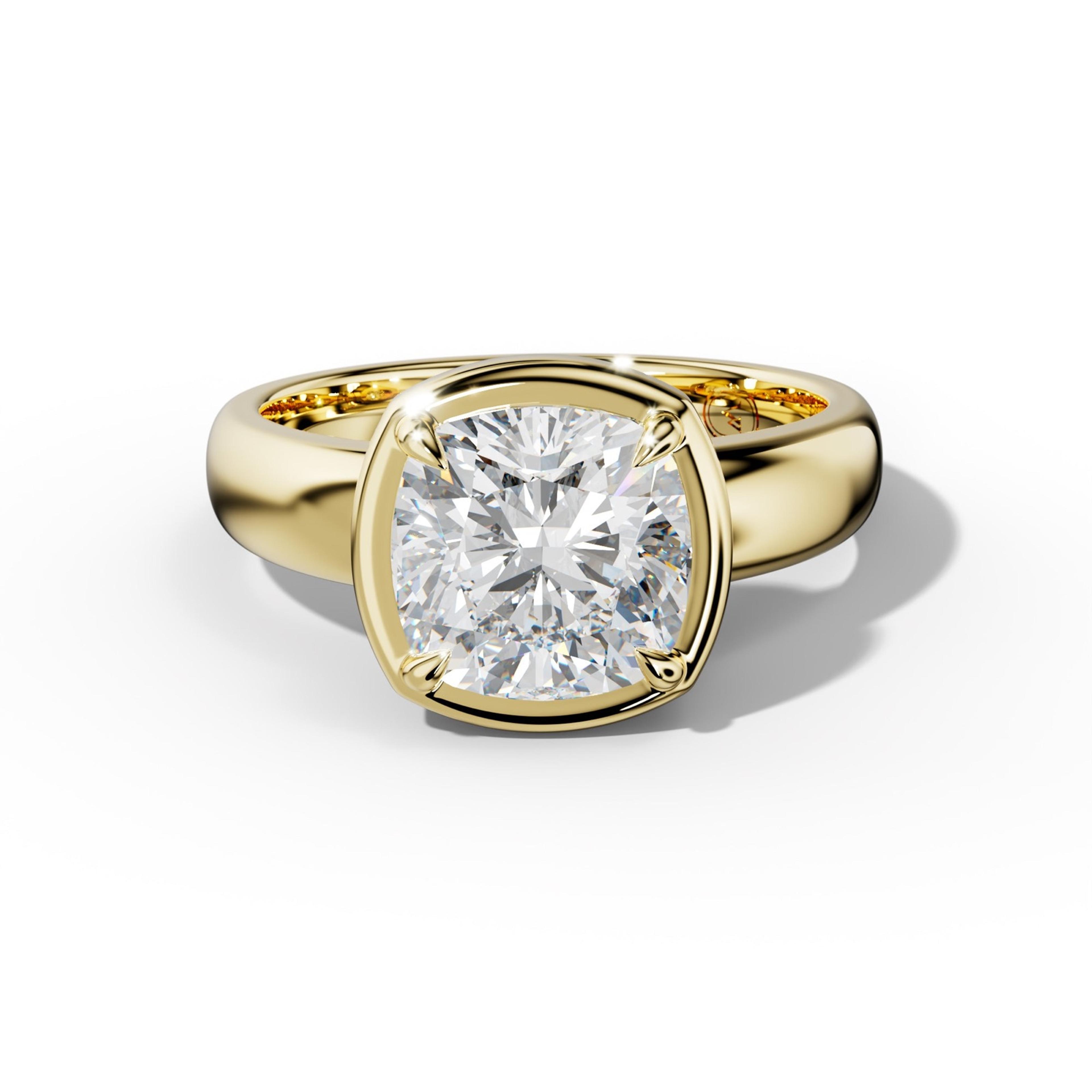 Giselle Cushion Diamond Engagement Ring