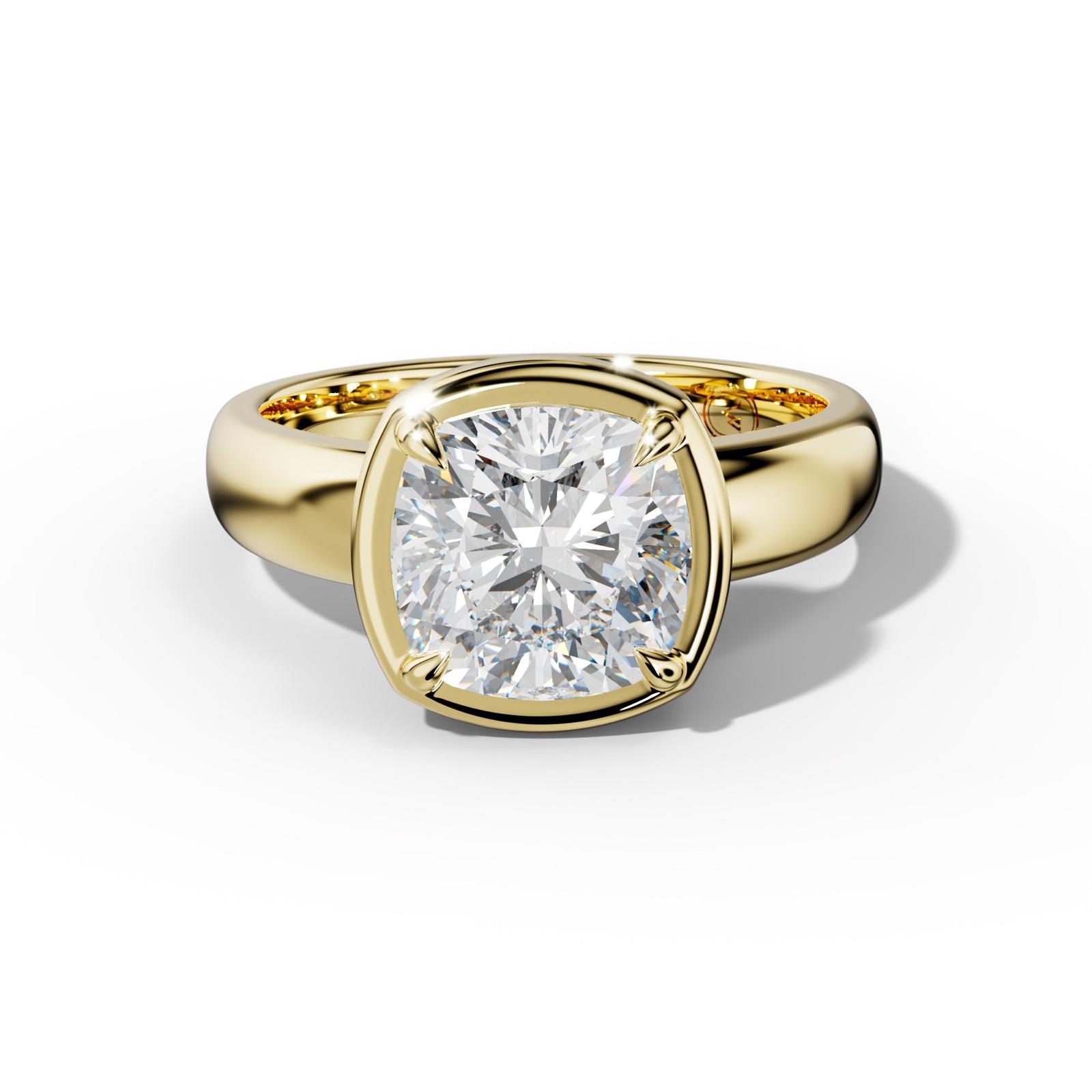 Giselle Cushion Diamond Engagement Ring