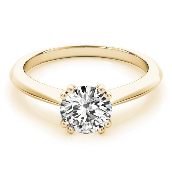 Ava Round Lab Grown Diamond Solitaire Engagement Ring IGI Certified