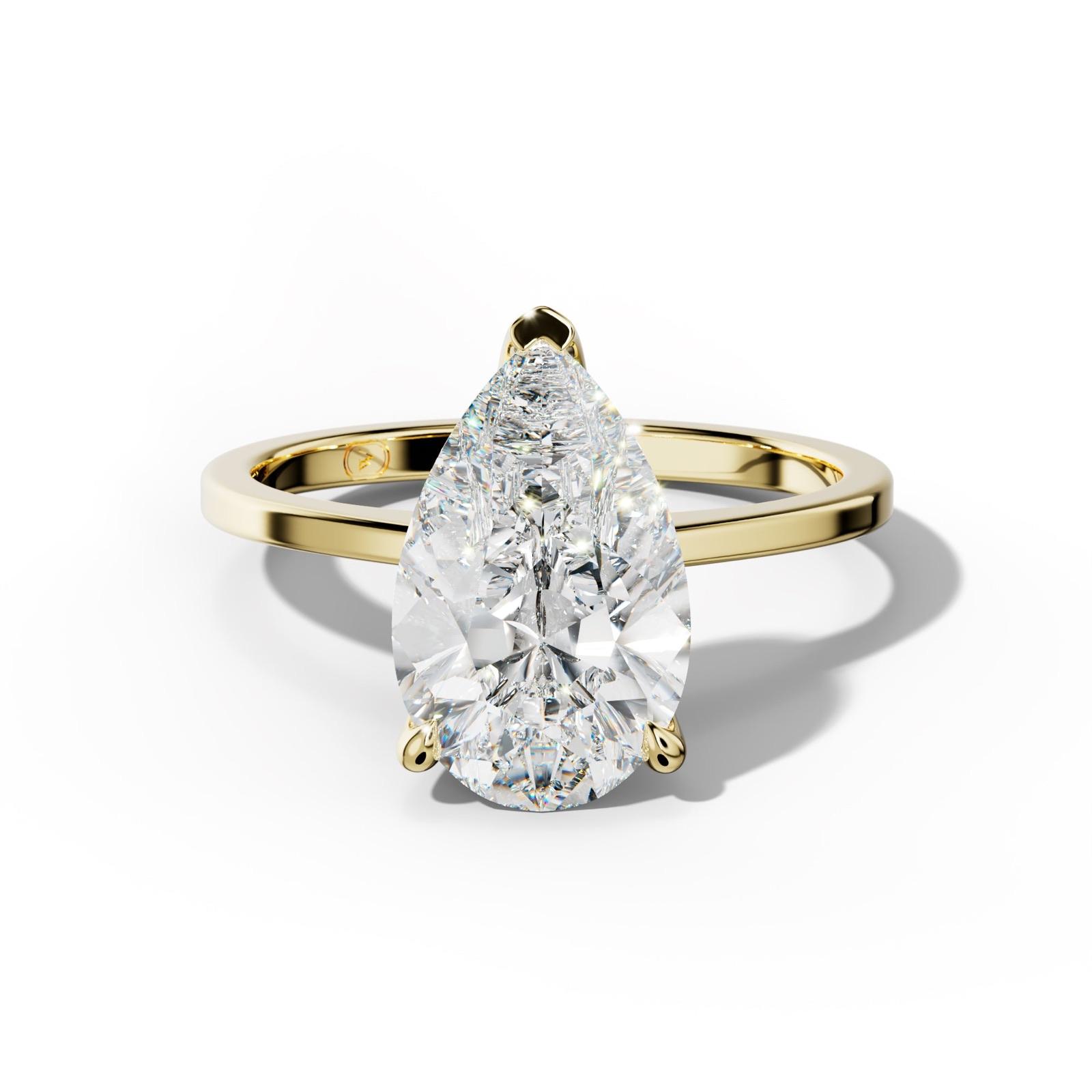 Camila Pear Shape Engagement Ring