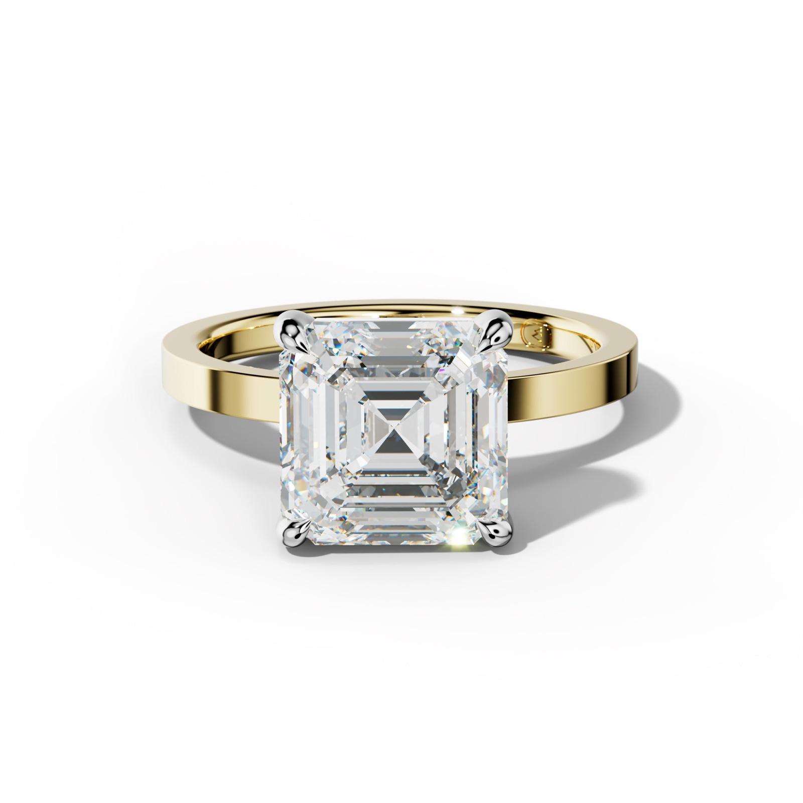 Gabriella Asscher Cut Engagement Ring